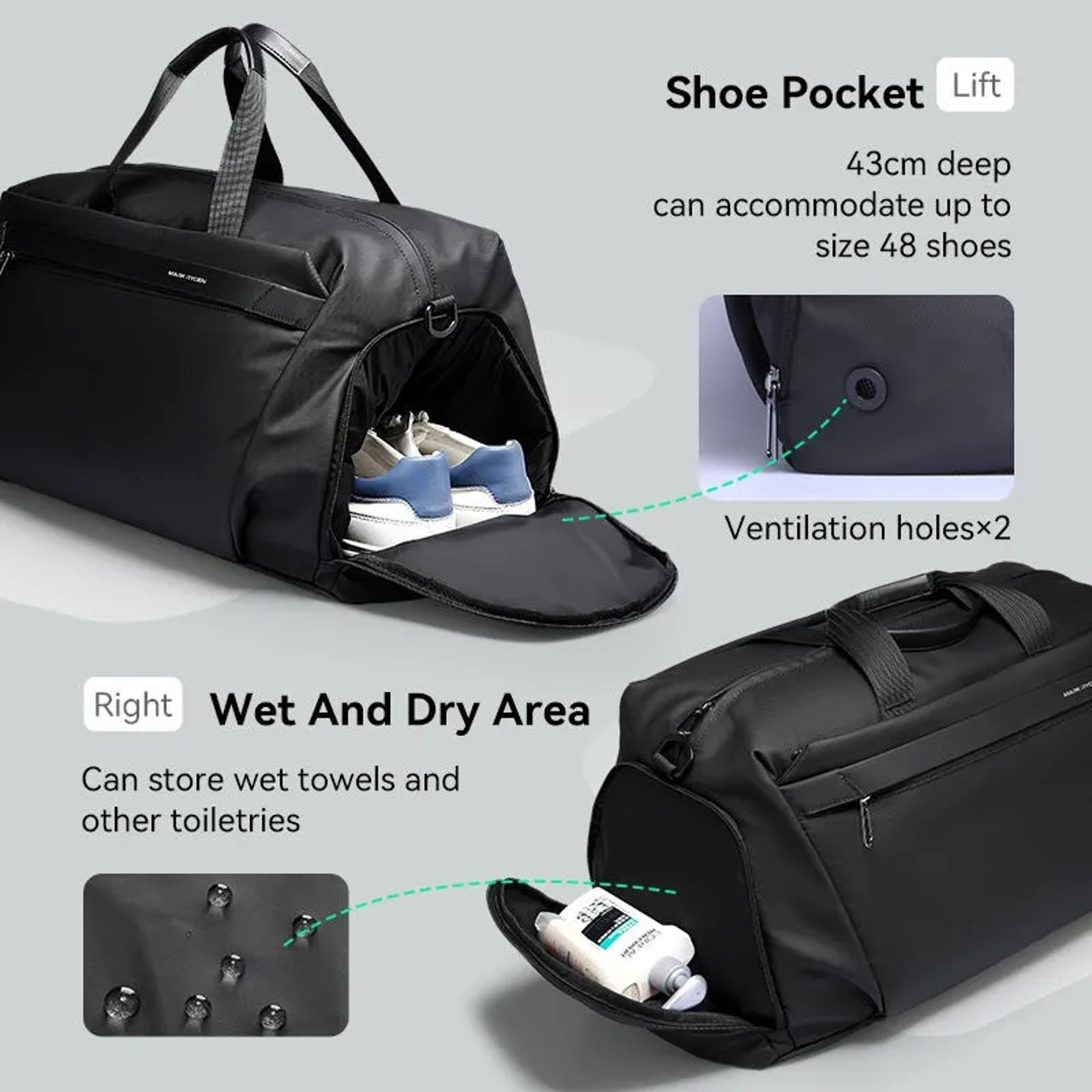 Mark Ryden Large Capacity Gym Duffel Bag Travel Sports Shoulder Weekend Bag 2