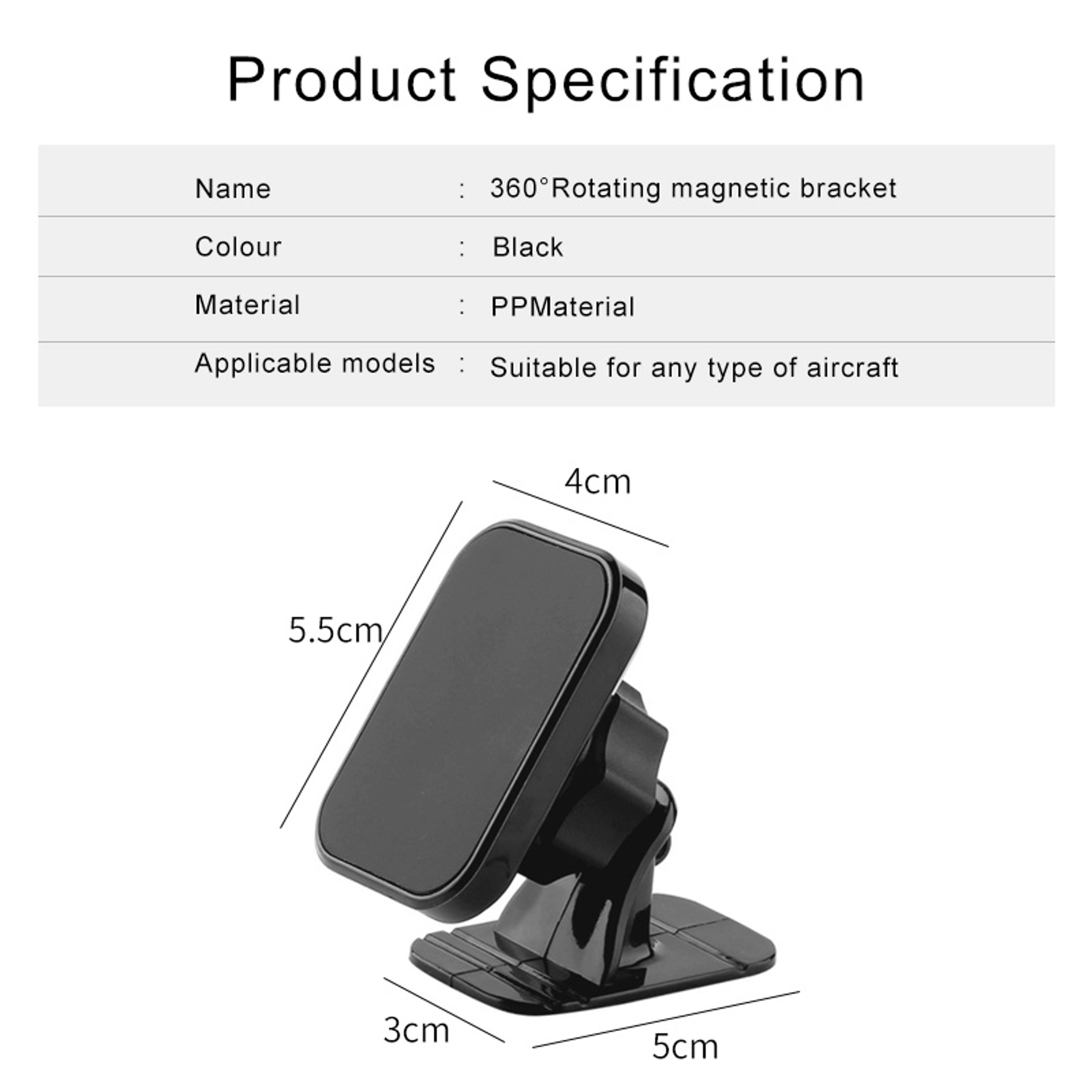 Magnetic Car Phone Holder Air Vent Mount For IPhone  Samsung Universal Hands Free Stand 6