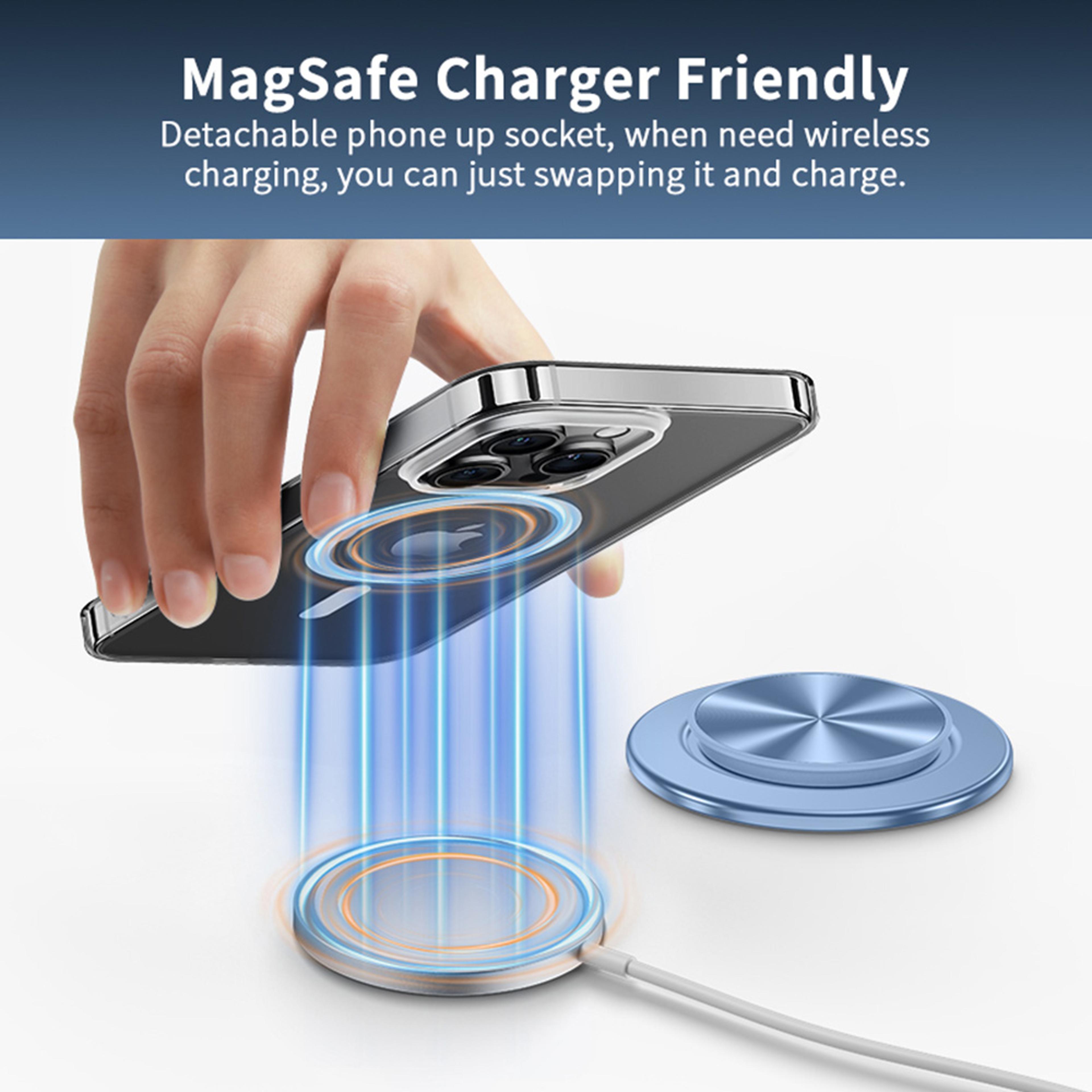 MagSafe Phone Grip Stand Magnetic Phone Holder For IPhone  Samsung 8