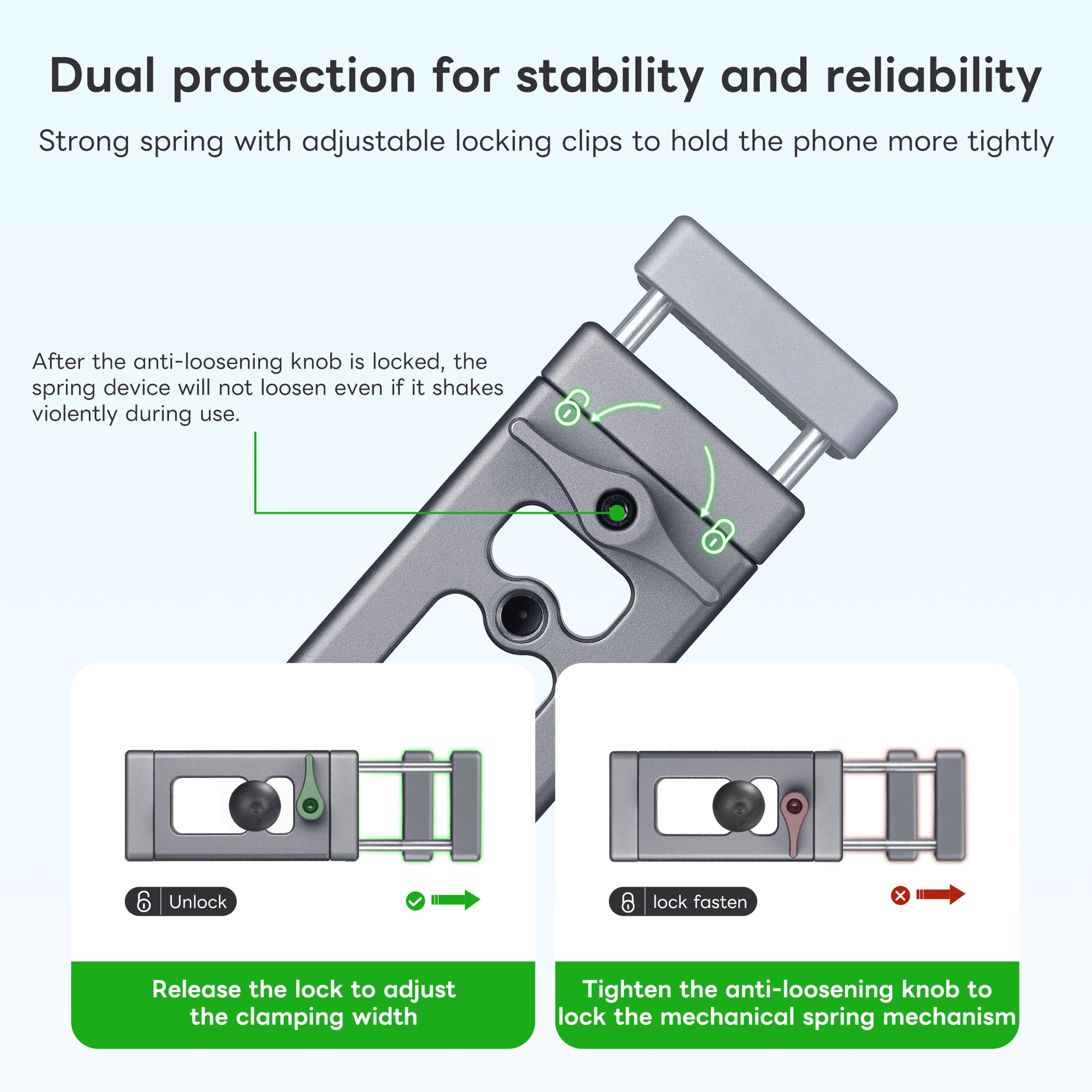 Aluminum Motorcycle Phone Mount With Rotation For Bikes  Ball Mount 5