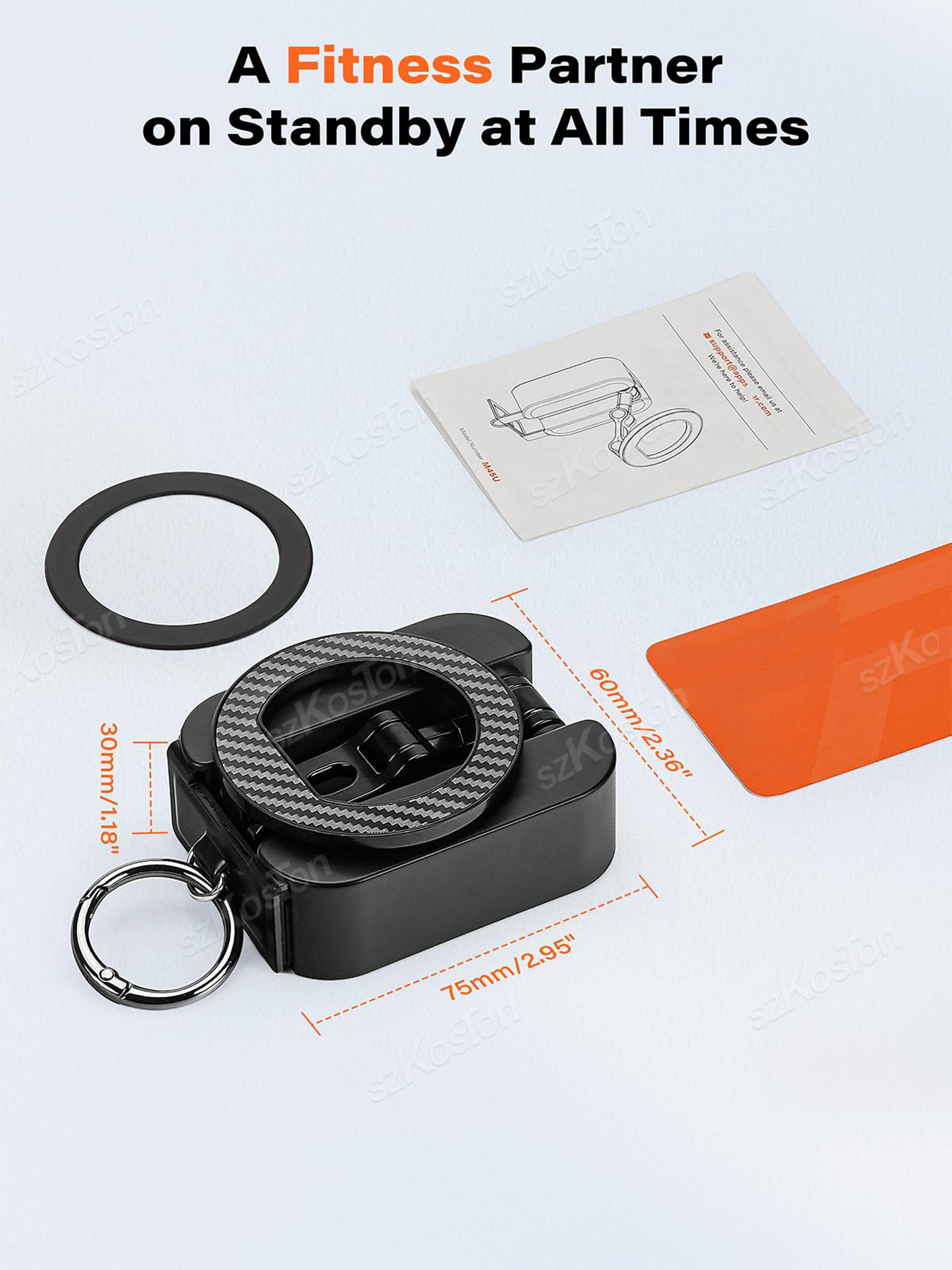 Magnetic Phone Holder With Tray Table Phone Mount  Universal Clamp 7