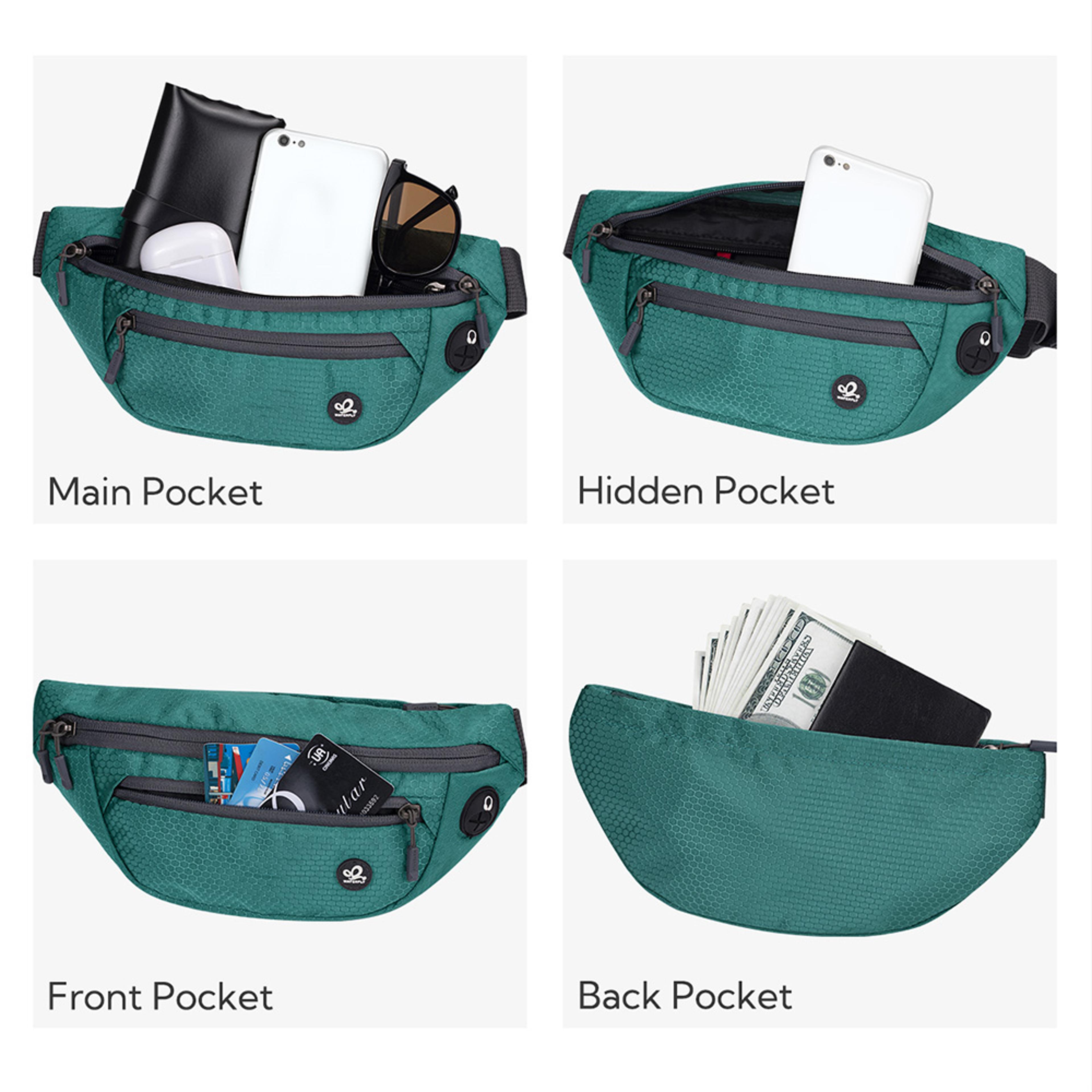 Lightweight Sports Waist Bag Running Belt Bag For Hiking Travel  Everyday Adventure 4