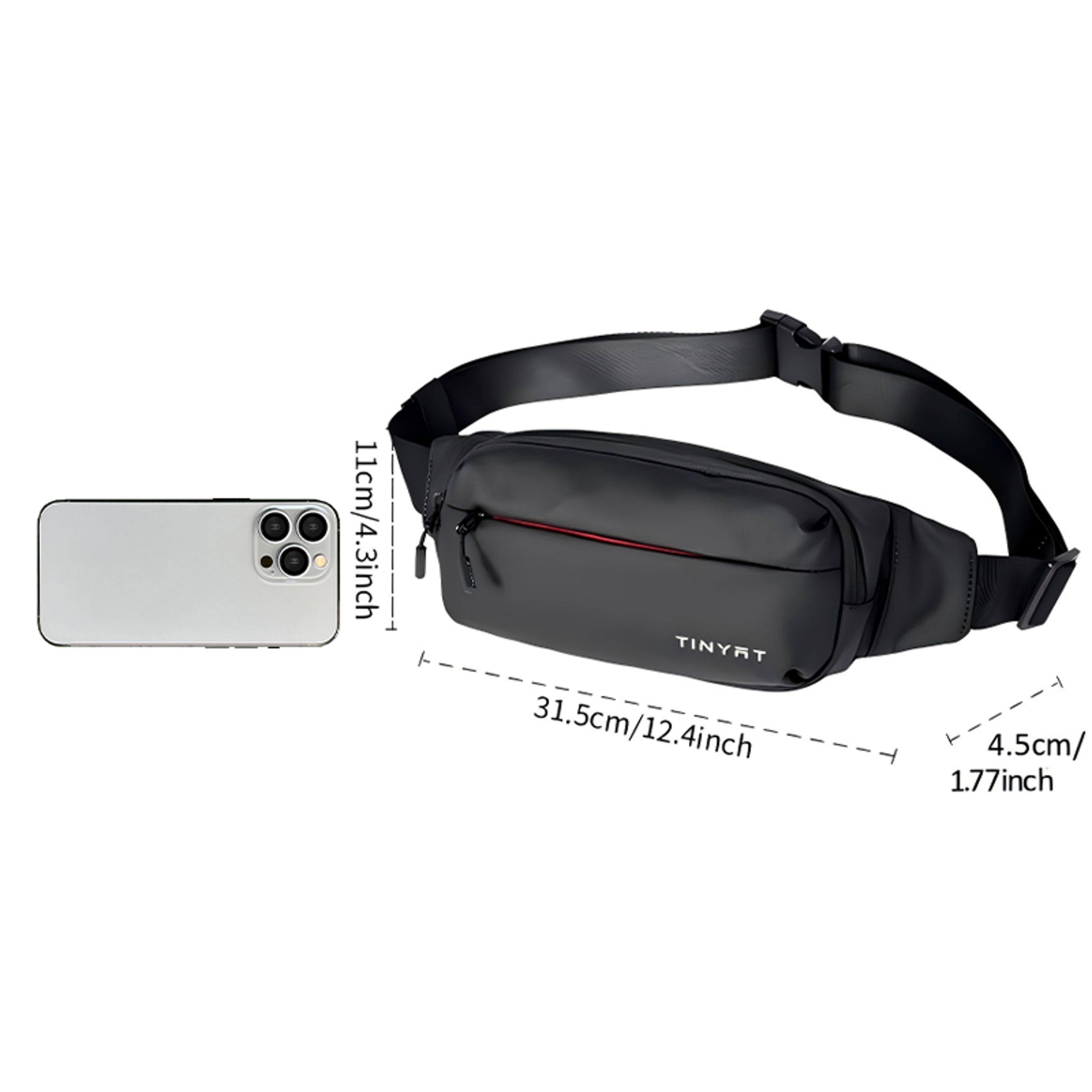 Womens Waist Bag Waterproof Crossbody Chest Sling For Travel Hiking  Cycling 5