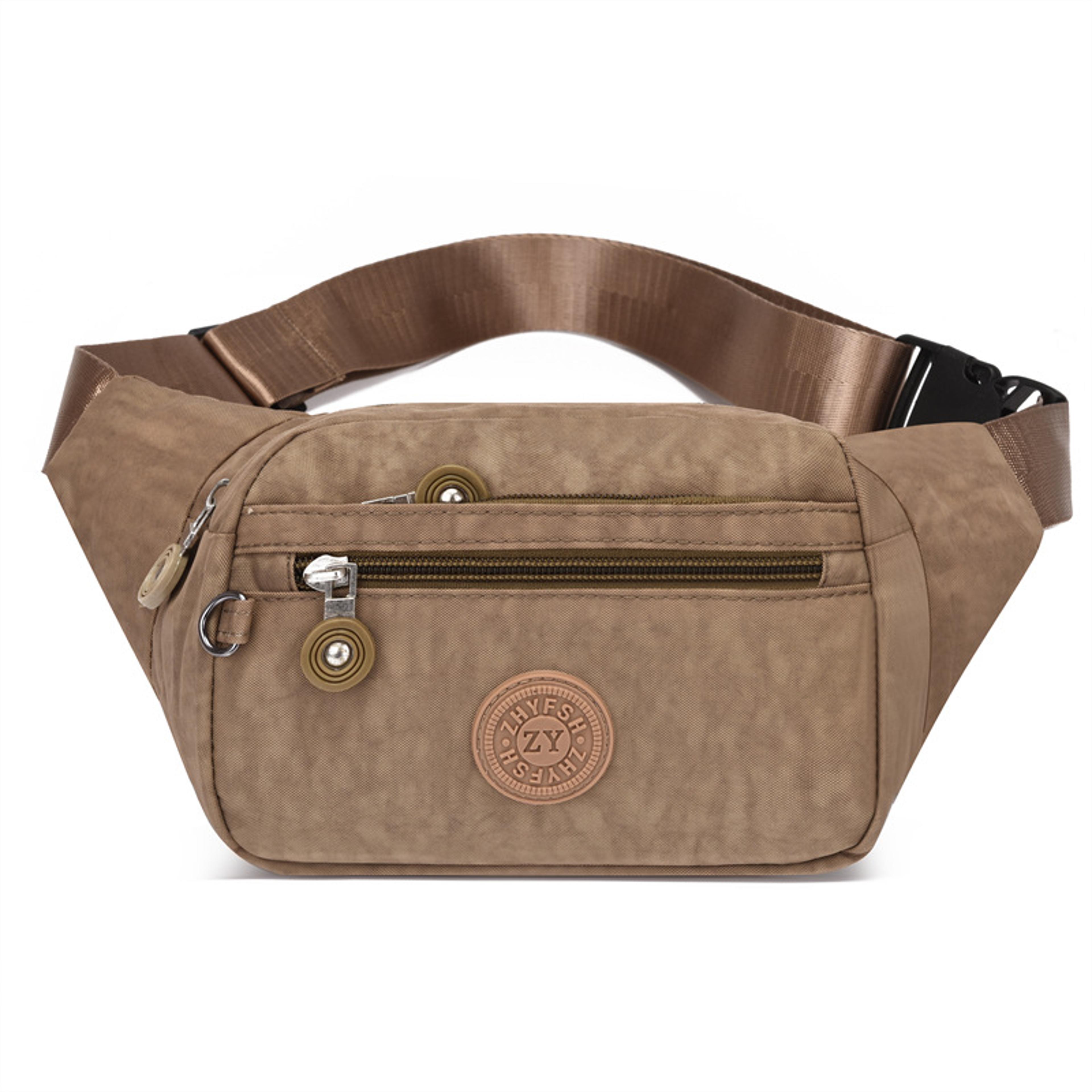 Urban Canvas Crossbody Bag  Waist Bag For Men  Women With Phone Storage 3