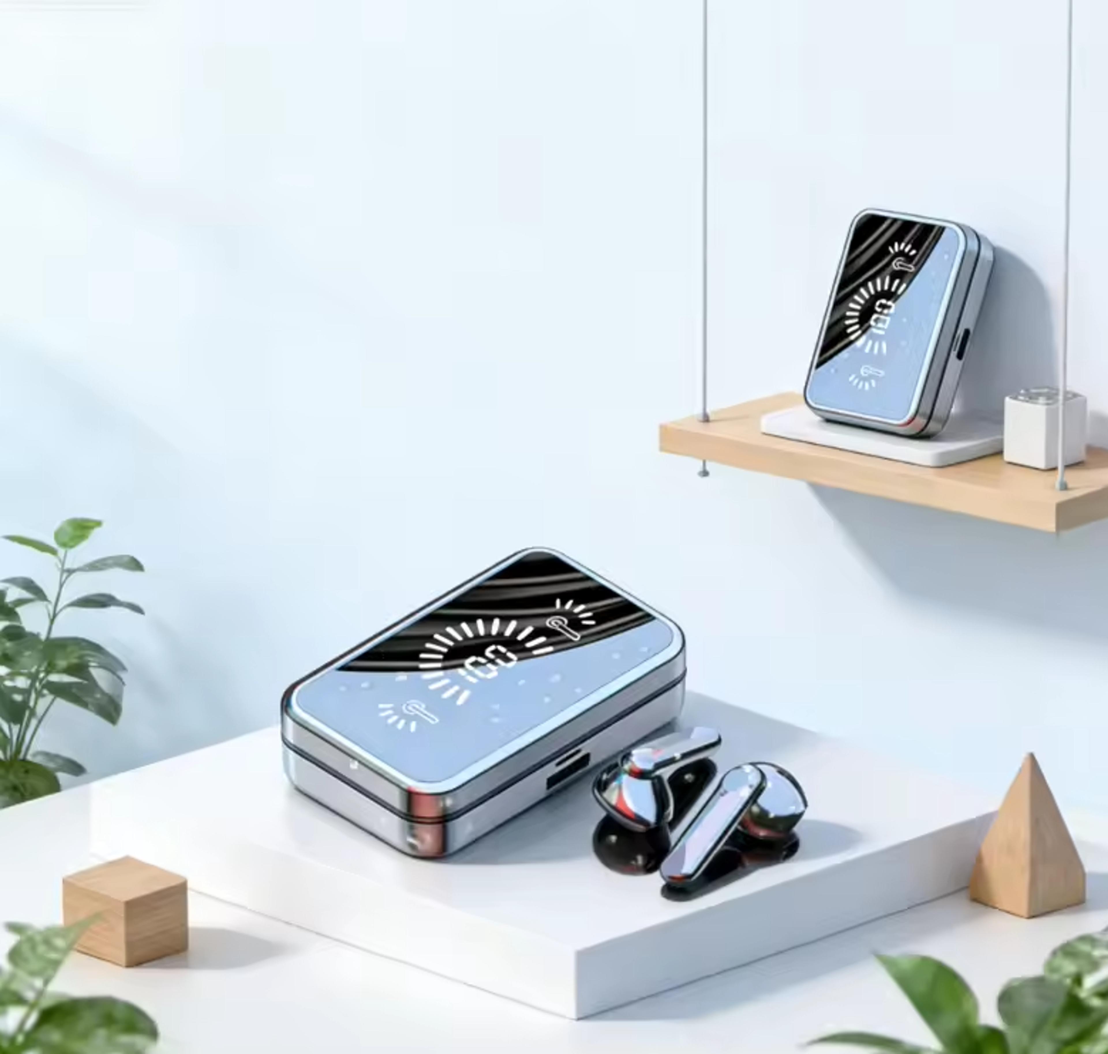 bluetooth earbuds wireless earbuds with hifi stereo, touch control & noise-reducing mic