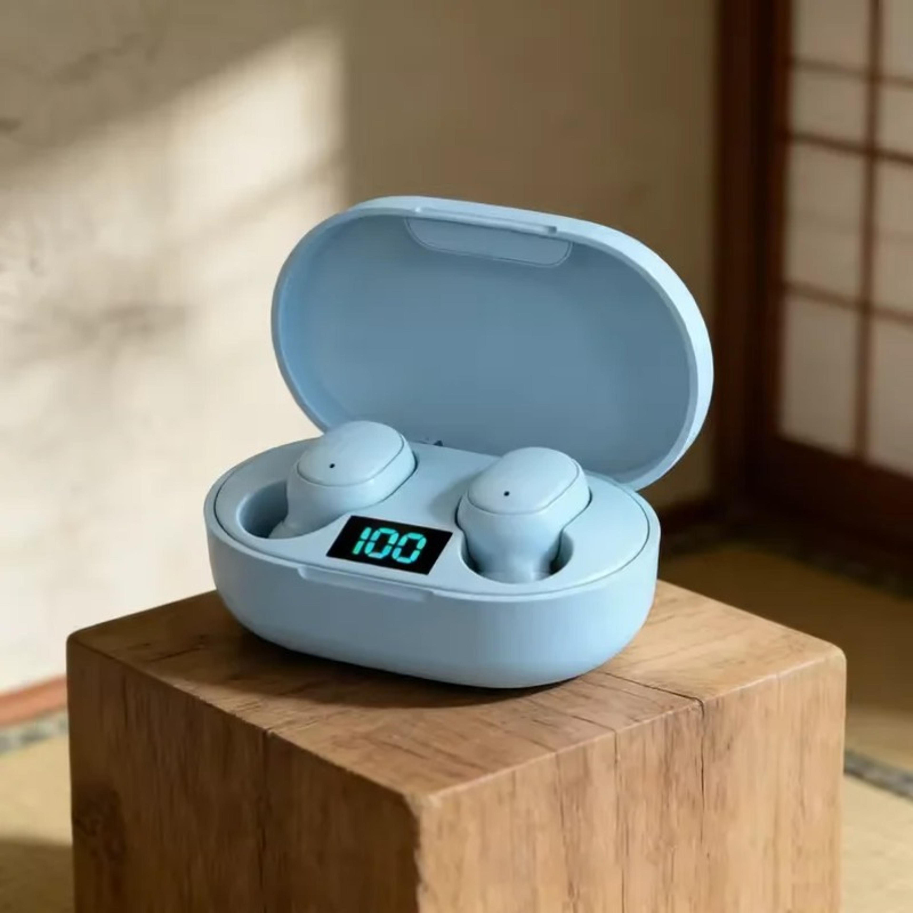 Wireless Bluetooth Earbuds With Charging Case Noise Cancelling Earbuds Bluetooth Headset With Micro 6