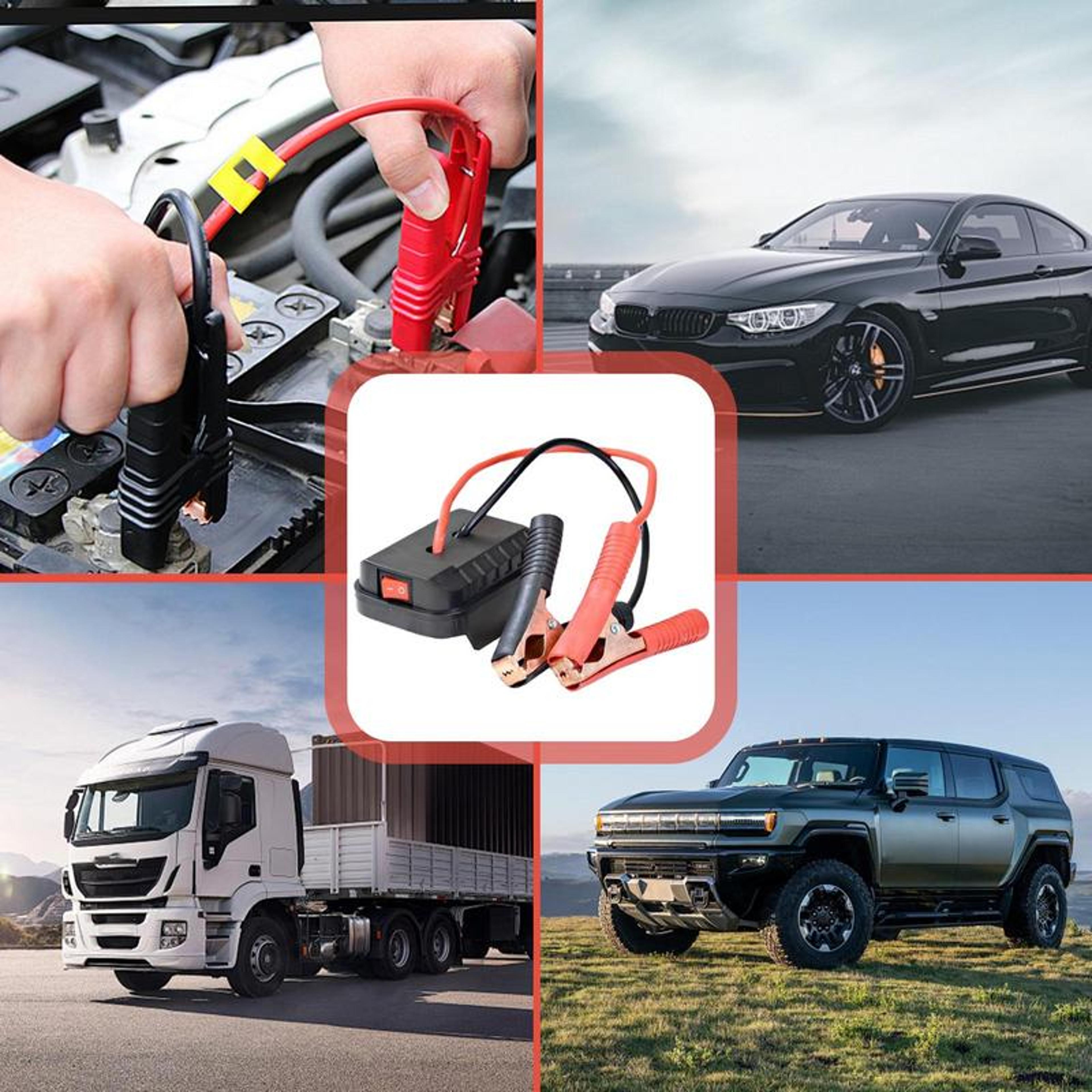 Portable Car Battery Jump Starter Power Pack With Lithium Battery For Emergency Vehicle Starting 4