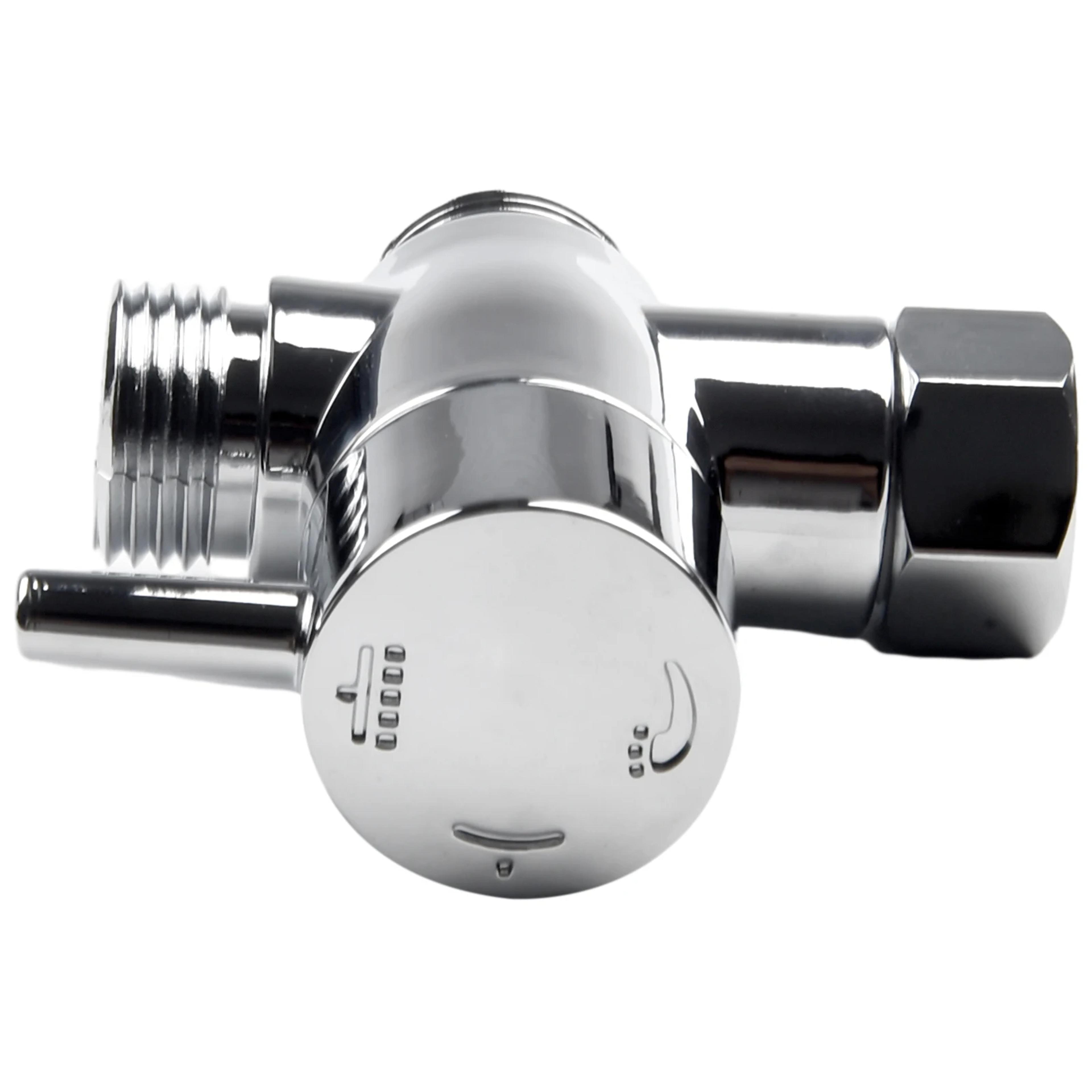 Shower Diverter Valve Shower Adapter For Handheld  Fixed Shower Heads 4