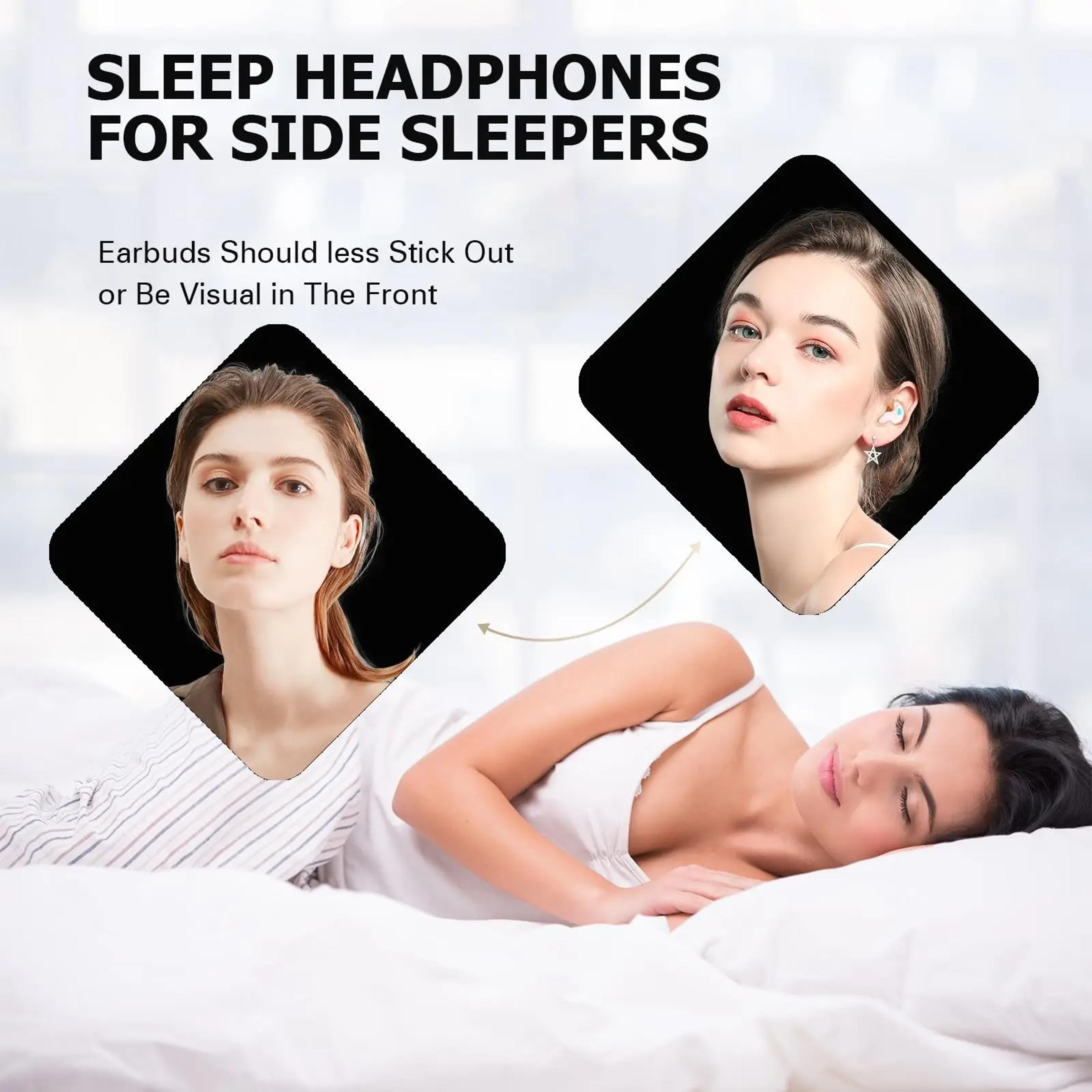 Ultra Mini Sleep Earbuds Bluetooth Wireless Earbuds For Side Sleepers  Small Ears 2