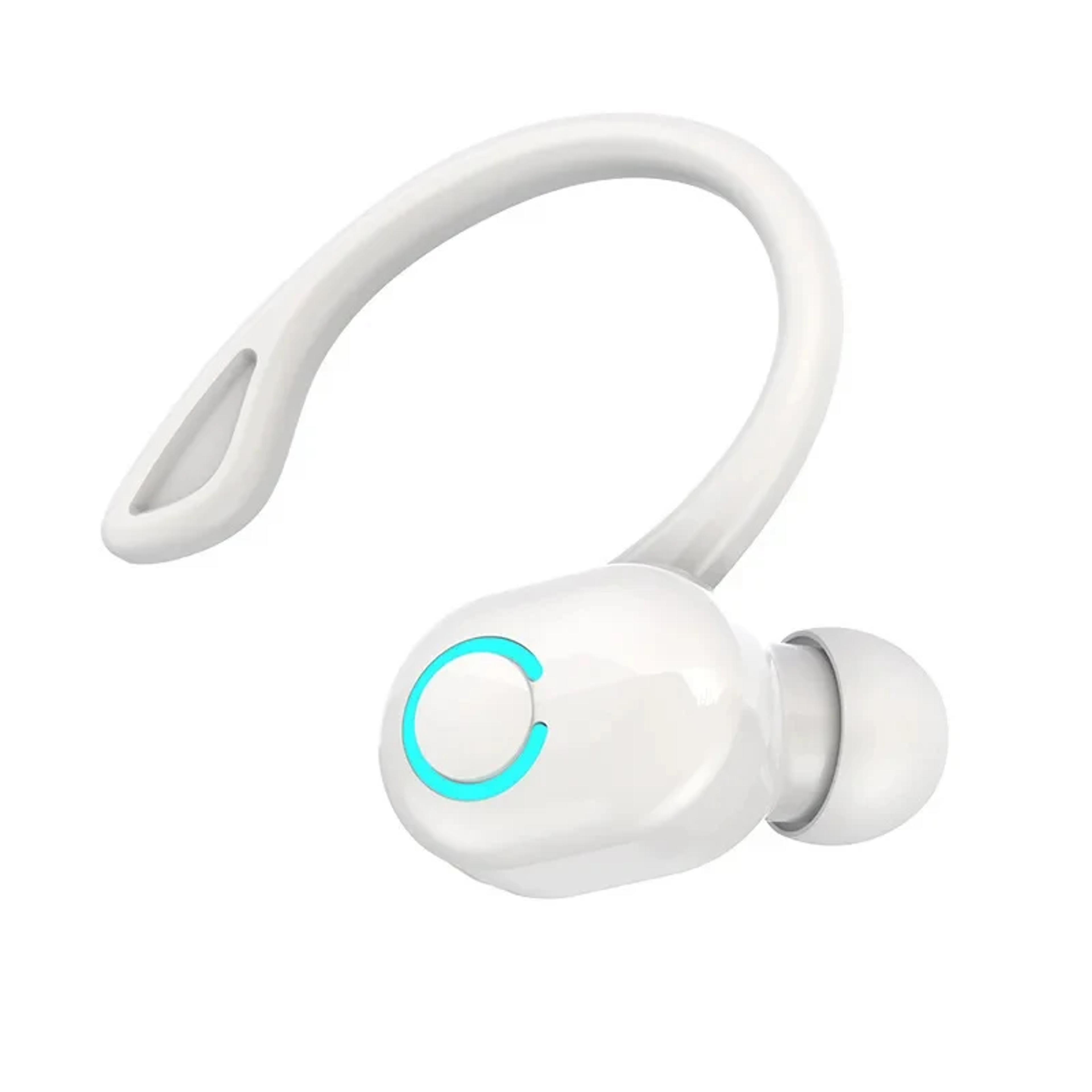 Bluetooth Ear Hook Headphones With Mic Wireless Sports  Business Headset 0
