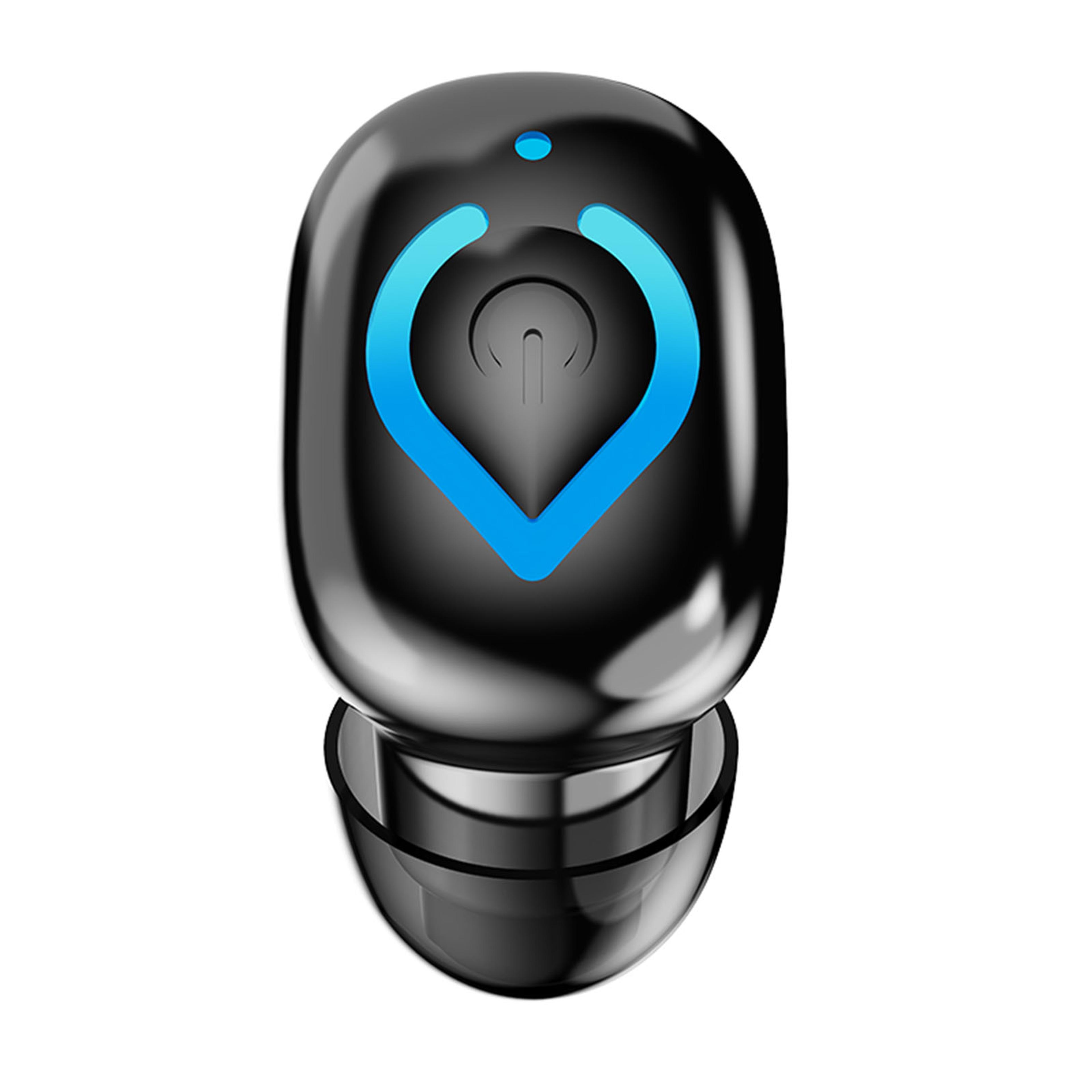 Invisible Bluetooth Earbud Mini Wireless Earbud With Mic Noise Canceling Single Bluetooth Headset 1