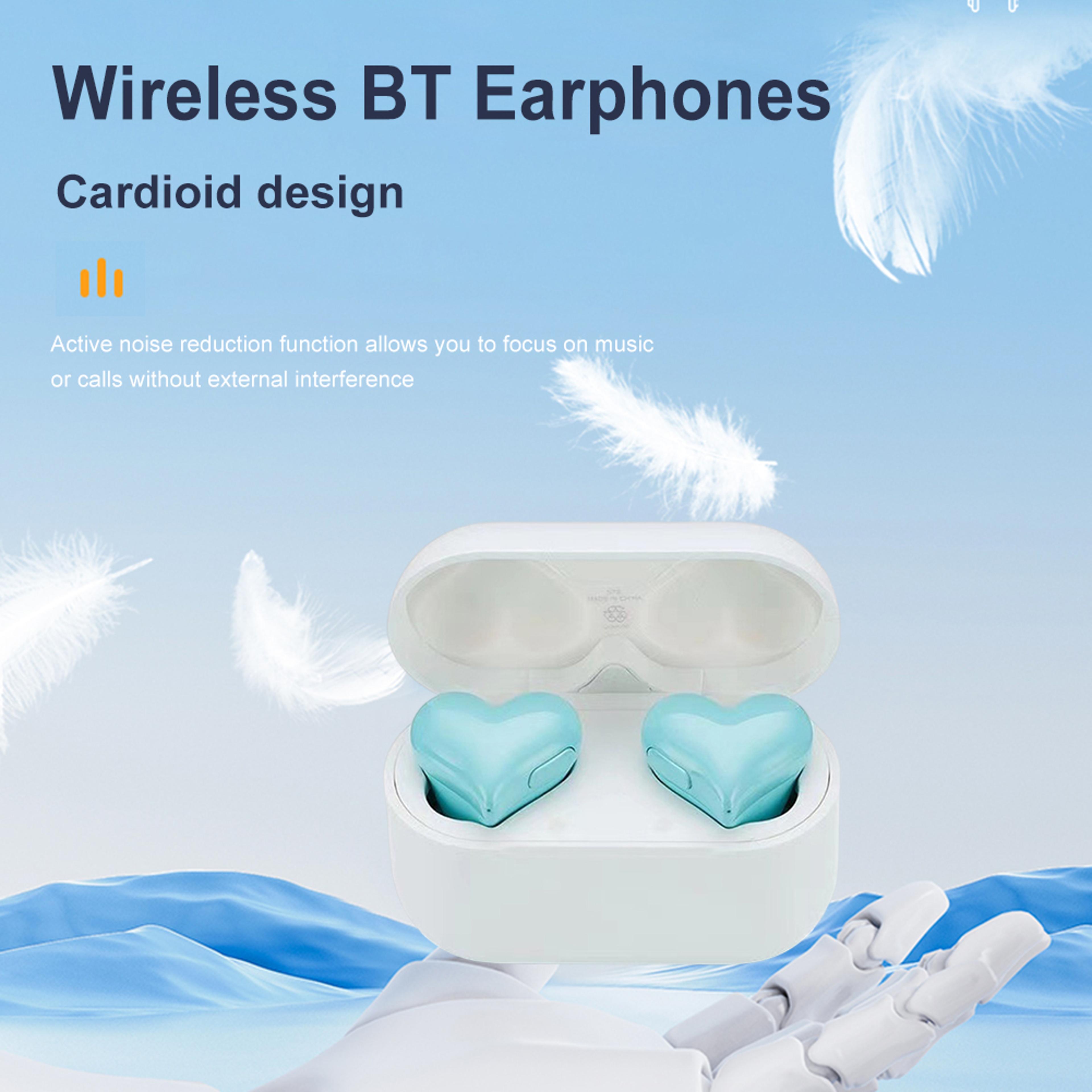HeartBuds Bluetooth Earbuds Wireless Earbuds With Noise Cancelling For Gaming  Everyday Listening 4