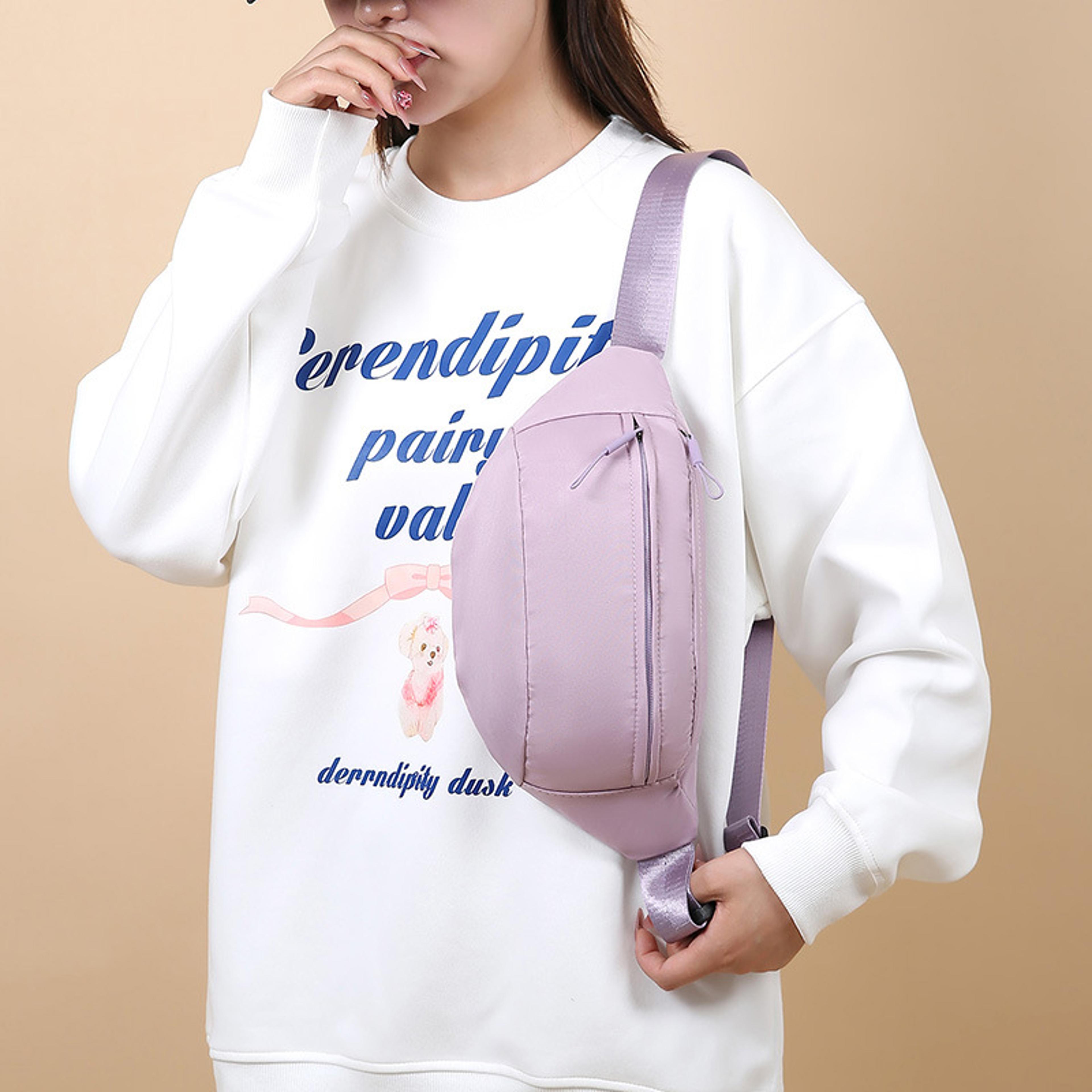 Crossbody Belt Bag For Women Travel Sling Waist Pack Phone Shoulder Bag 5