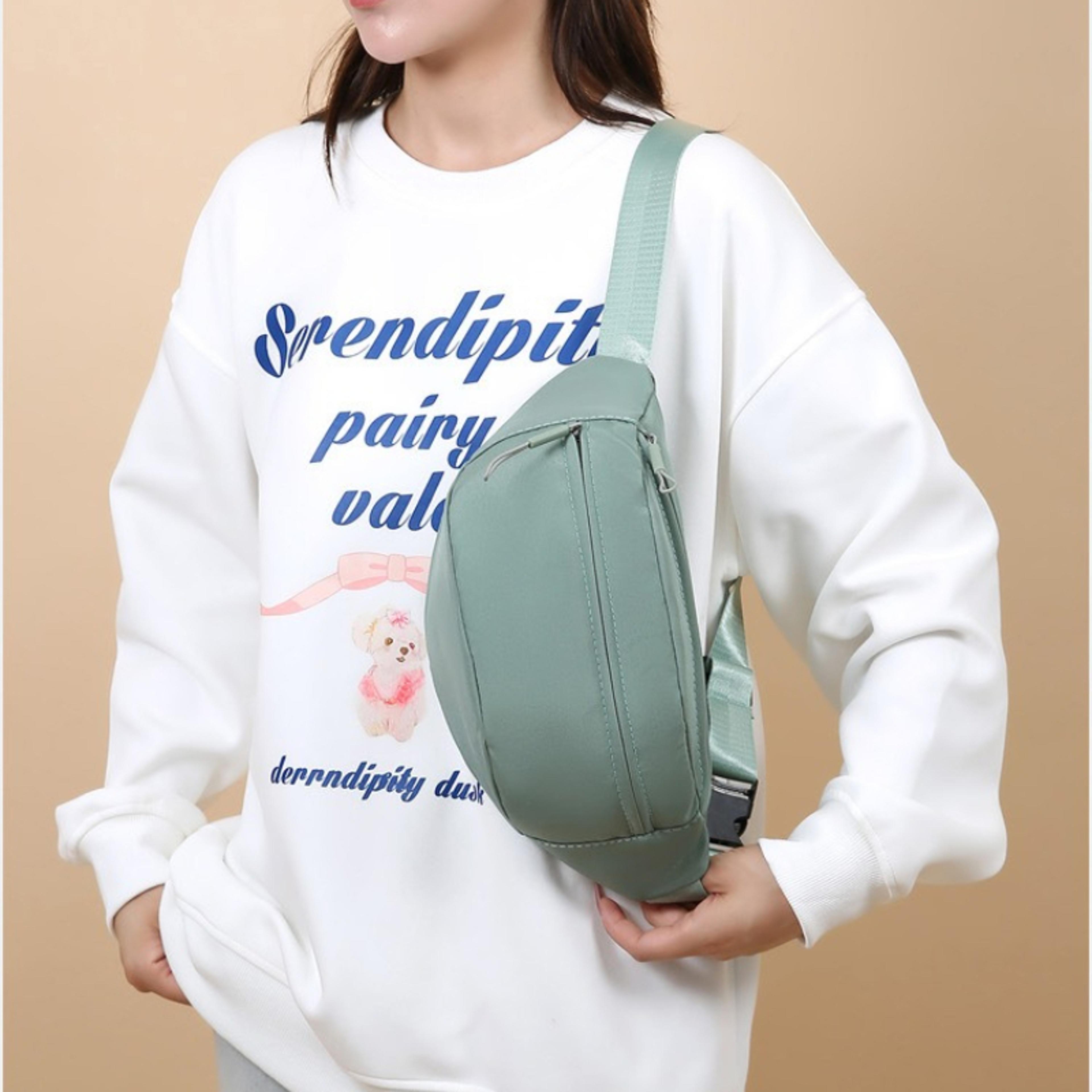 Crossbody Belt Bag For Women Travel Sling Waist Pack Phone Shoulder Bag 8