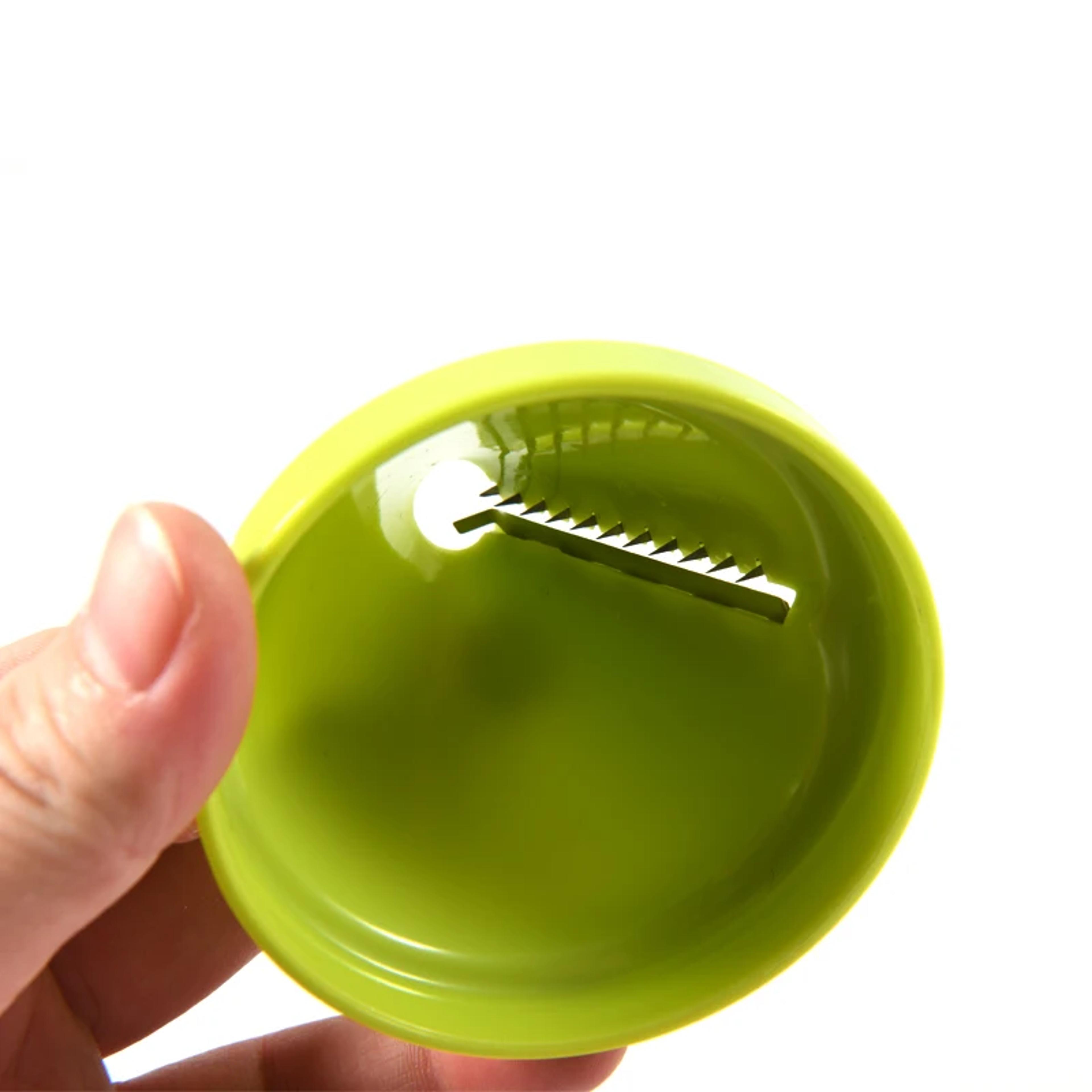 Rotary Vegetable Slicer With Interchangeable Blades Vegetable Spiralizer  Kitchen Grater 5
