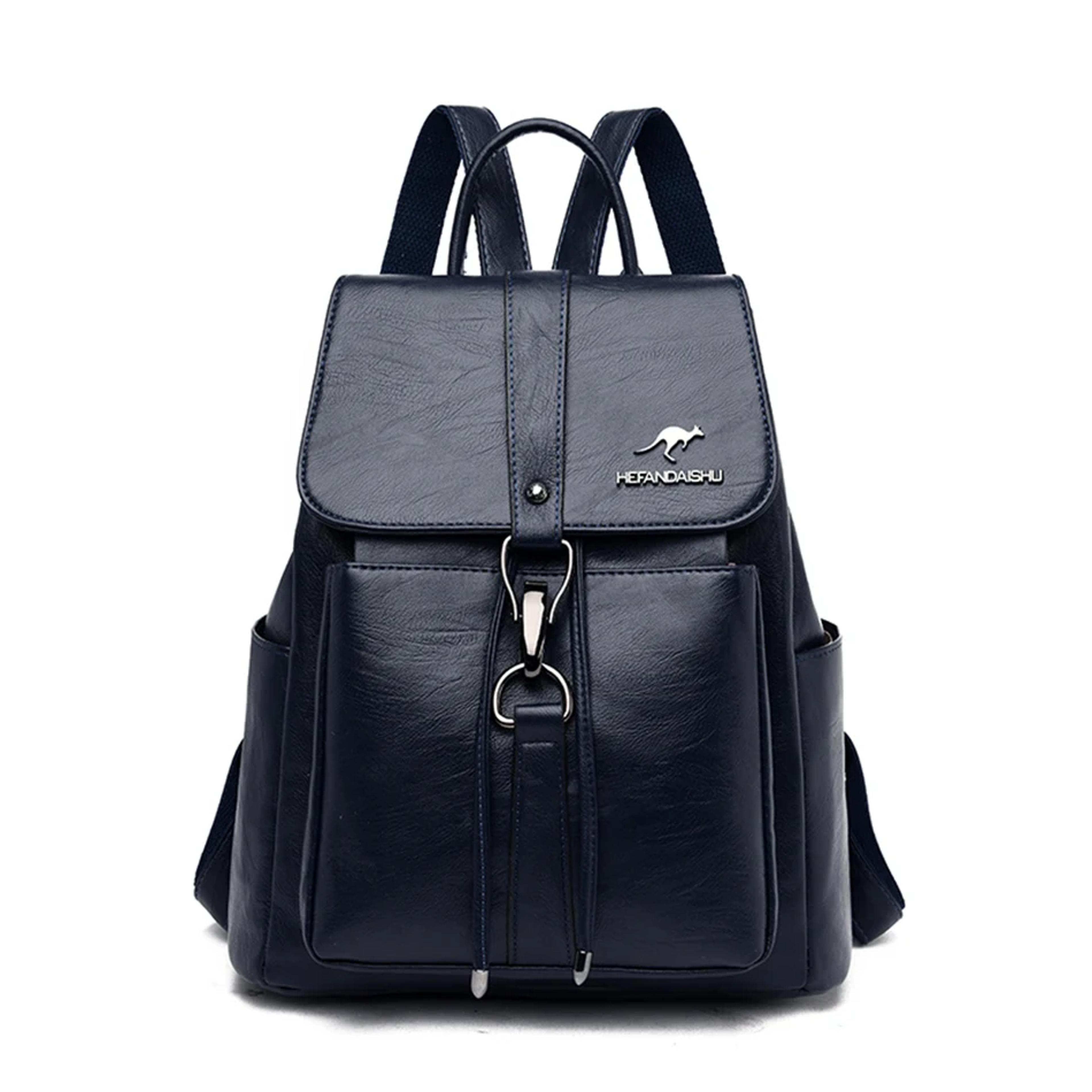 School Backpack Soft Leather Backpack For Women Fashion Backpack For Women Travel Daypack 2