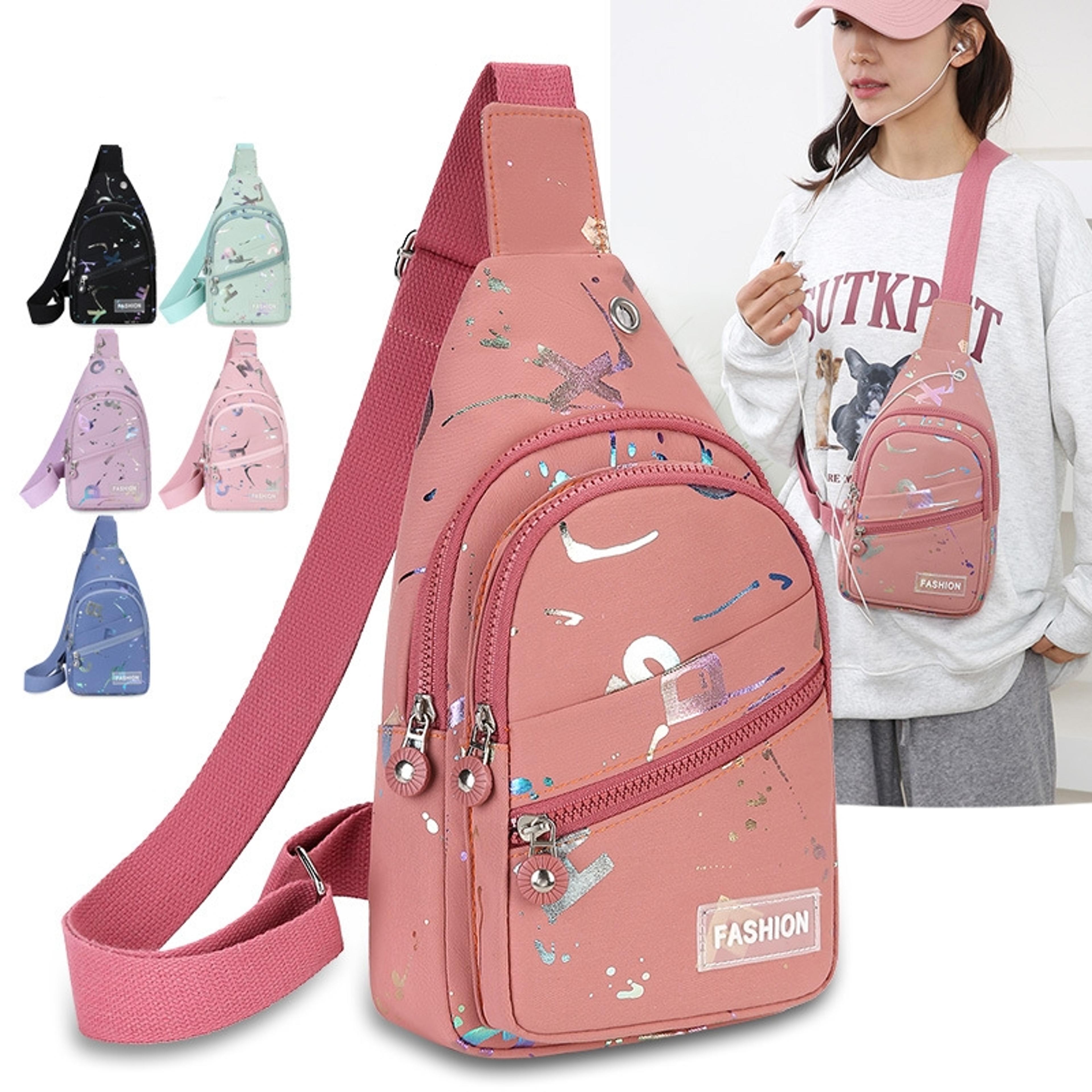 crossbody sling bag back to school backpack for women travel sling backpack everyday chest bag