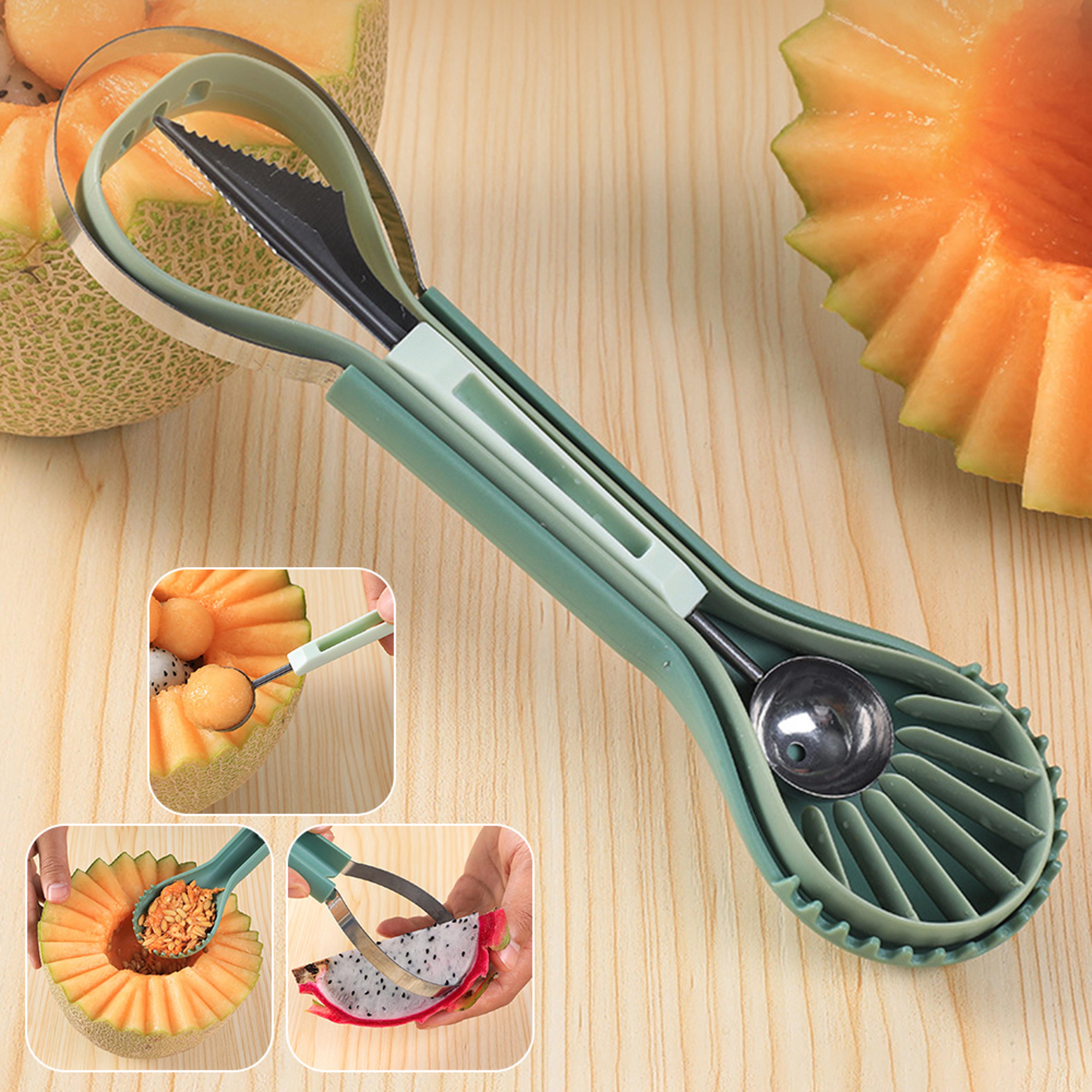Watermelon Slicer And Fruit Cutter Tool For Easy Carving Back To School Backpack 7
