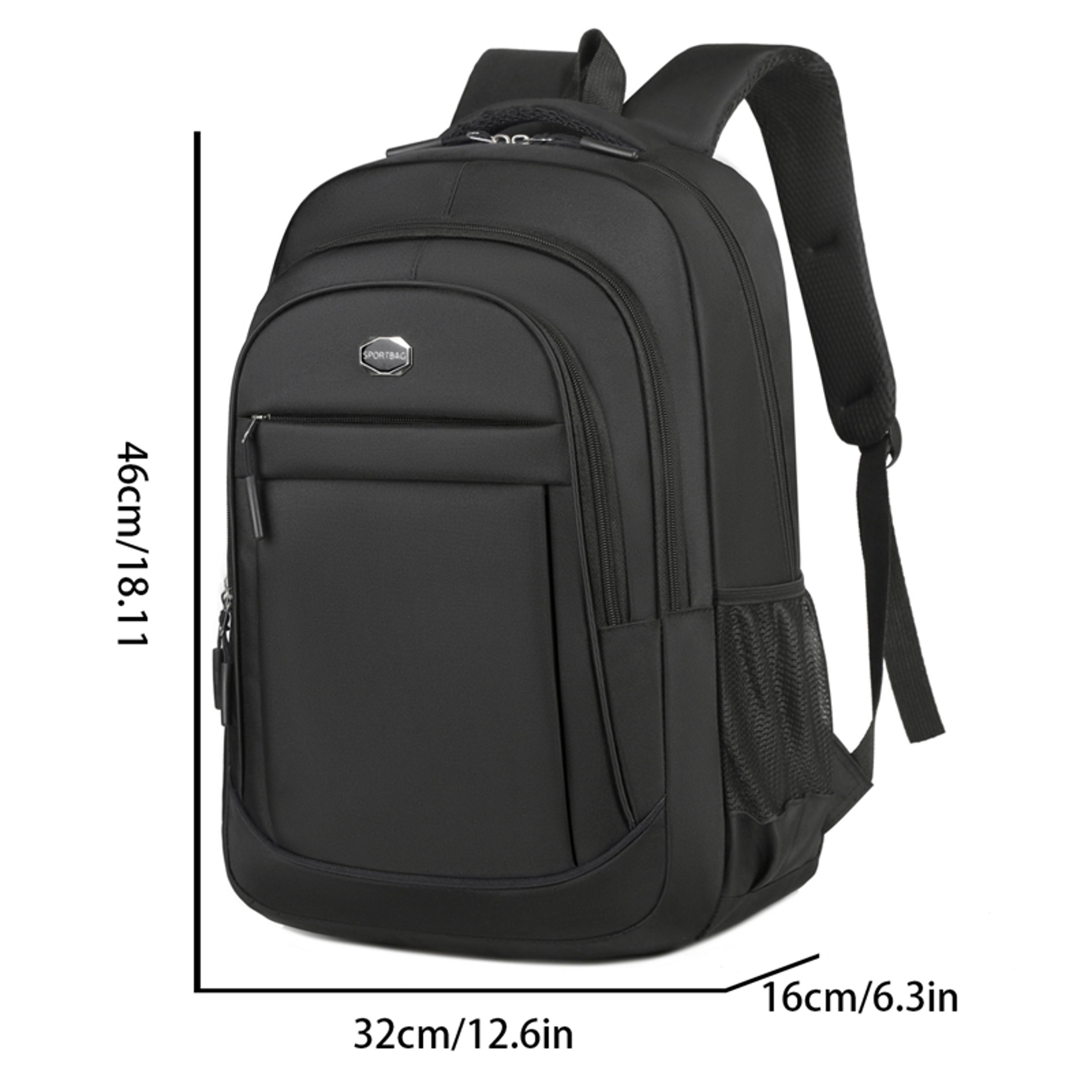Urban Voyager Back To School Backpack Large Capacity Travel Laptop Backpack For Work School  Daily  8