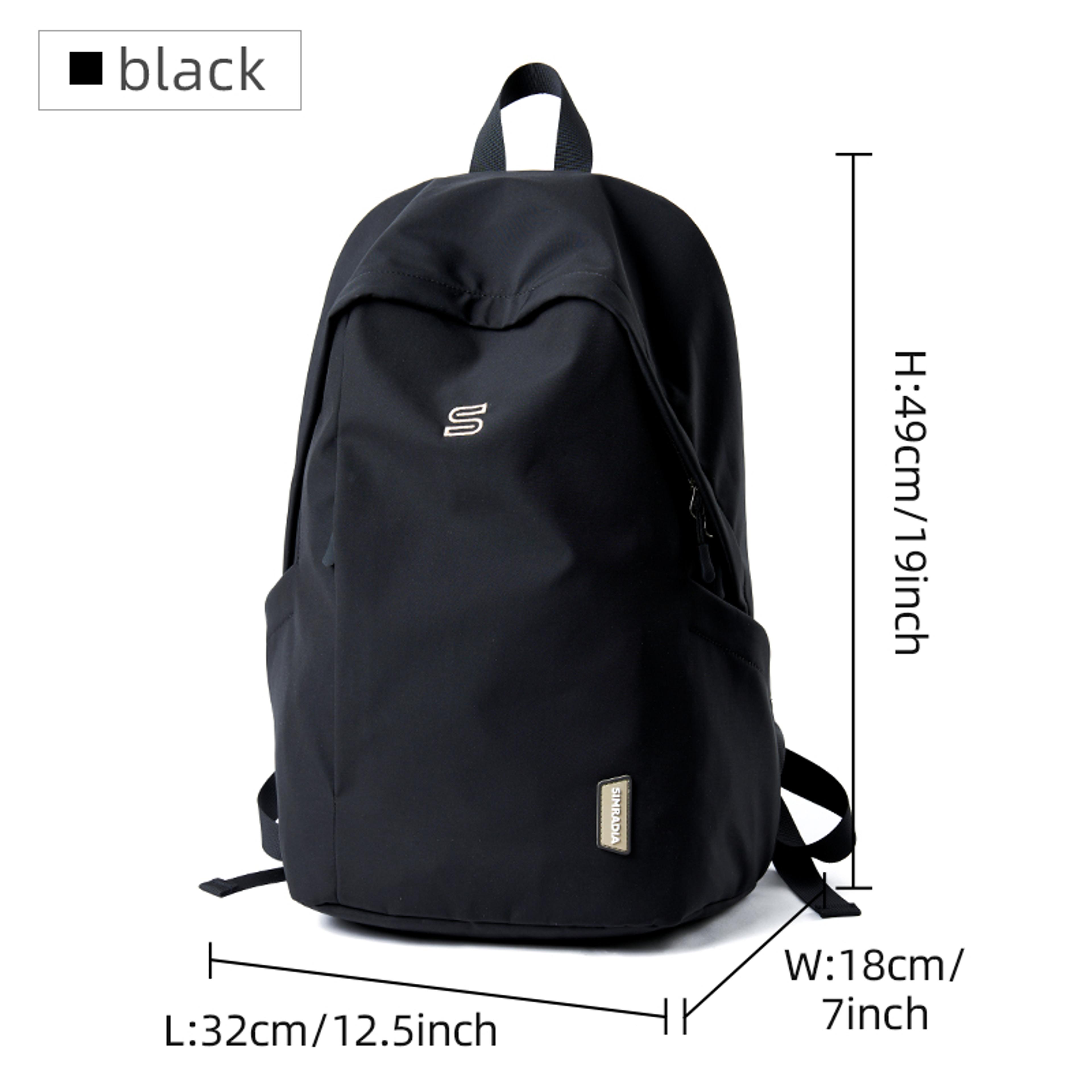 Minimalist Laptop Backpack Waterproof Travel  School Daypack 1