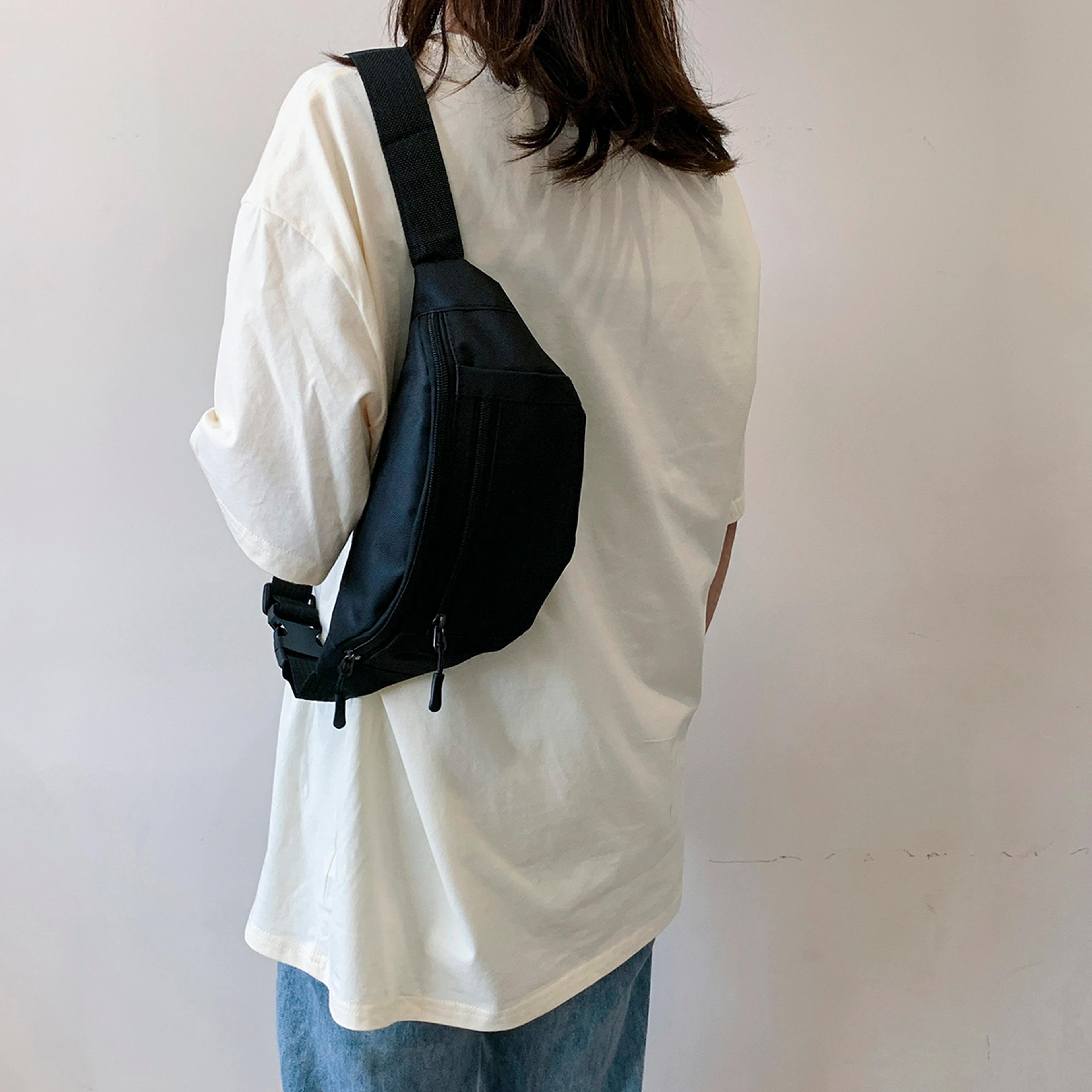 Running Belt Bag Large Crossbody Waist Bag For Travel Fitness  Everyday Carry 4