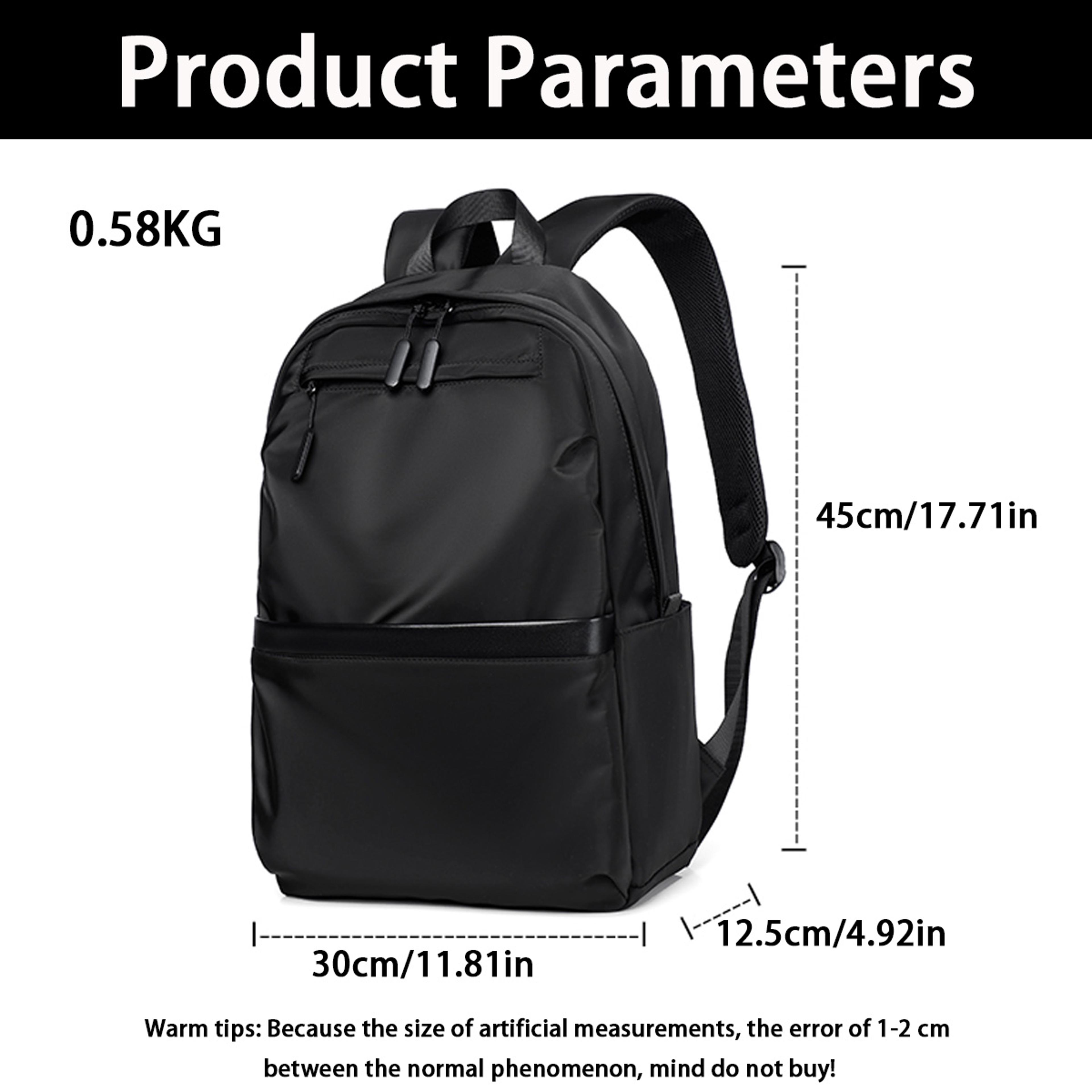 Laptop Shoulder Bag For Work  Travel Lightweight Business Messenger Bag With Oxford Fabric 3