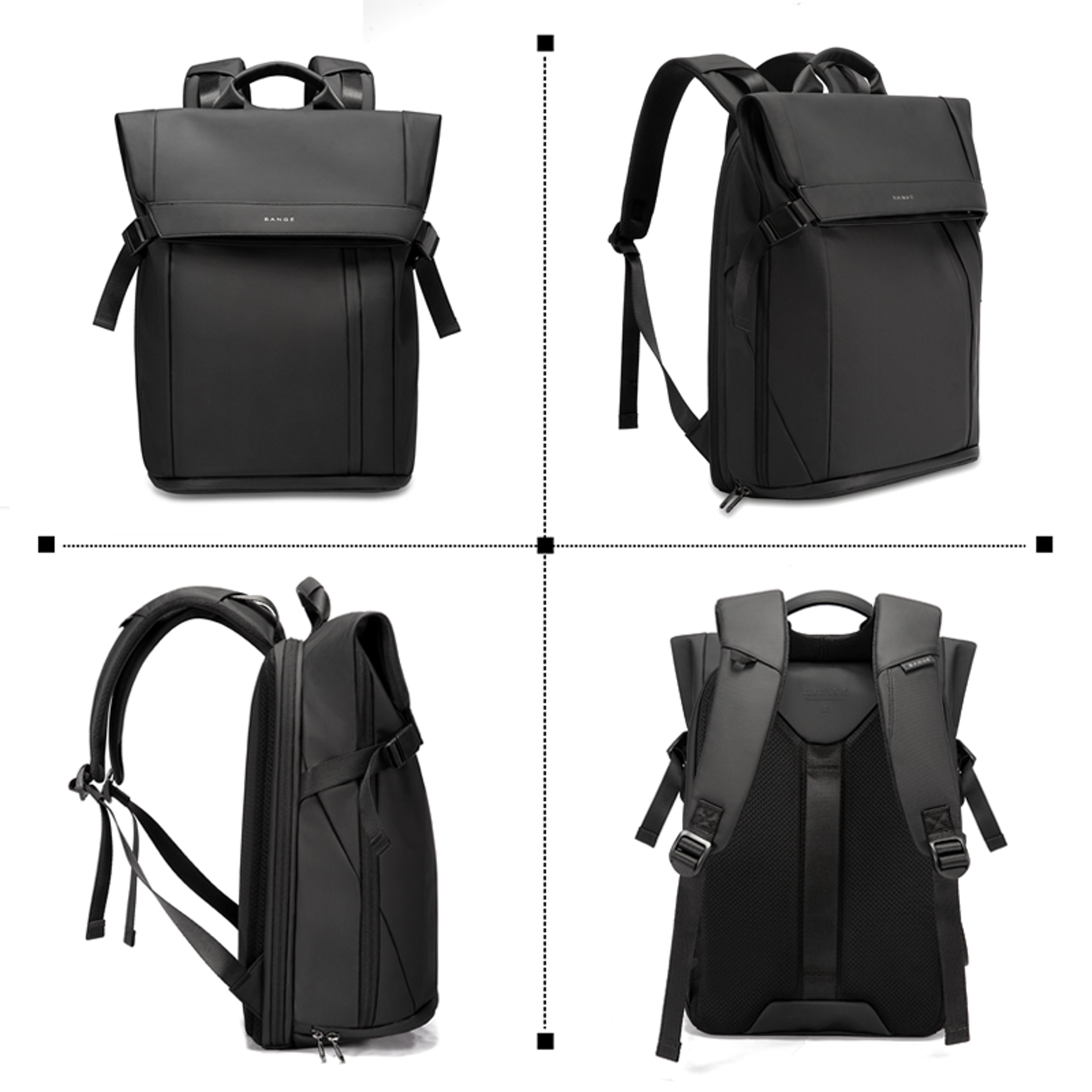 Laptop Backpack Waterproof Business Travel Backpack With Multi Compartment Storage 1