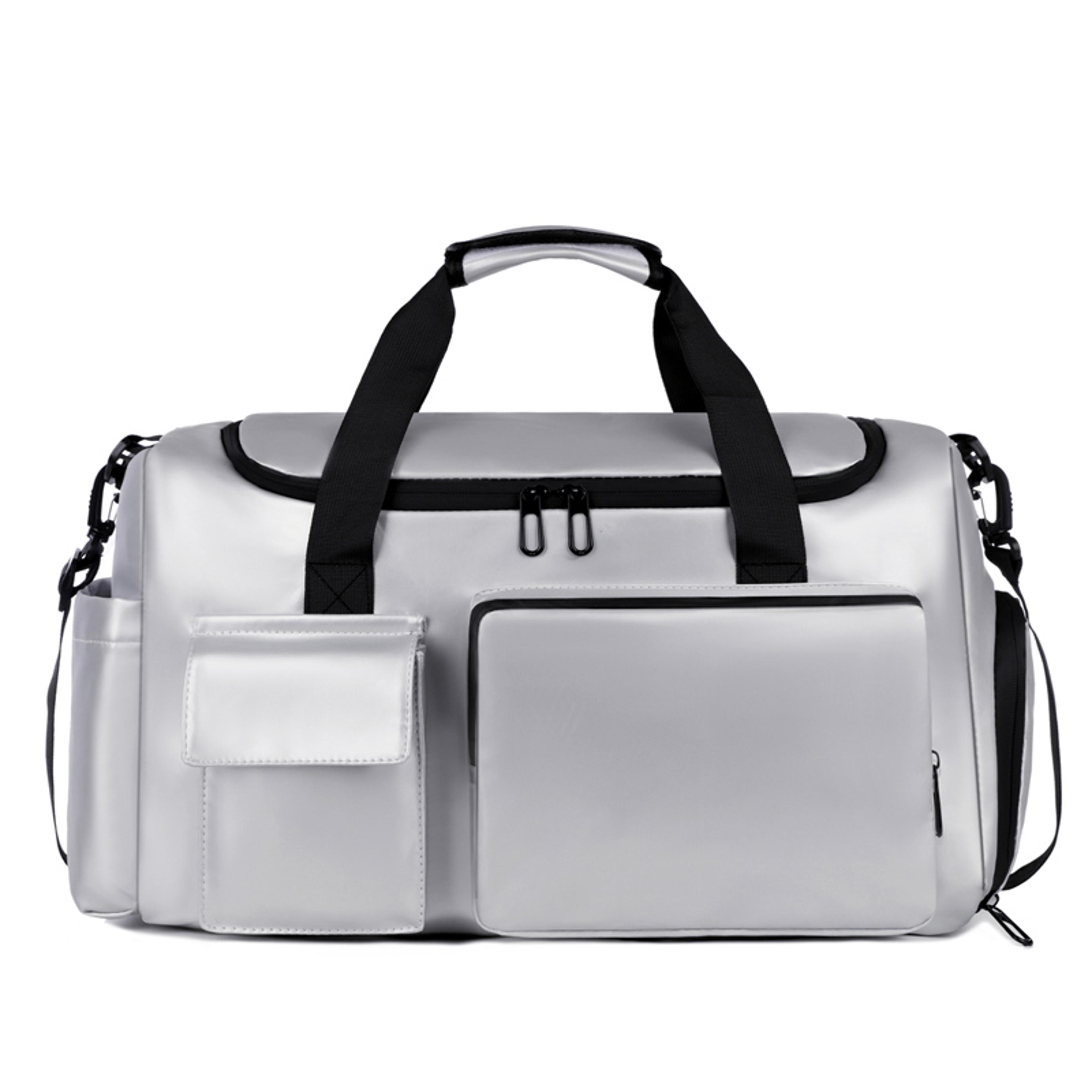 Gym Bag With Shoe Compartment Travel Sports Duffel With Dry Wet Storage 1