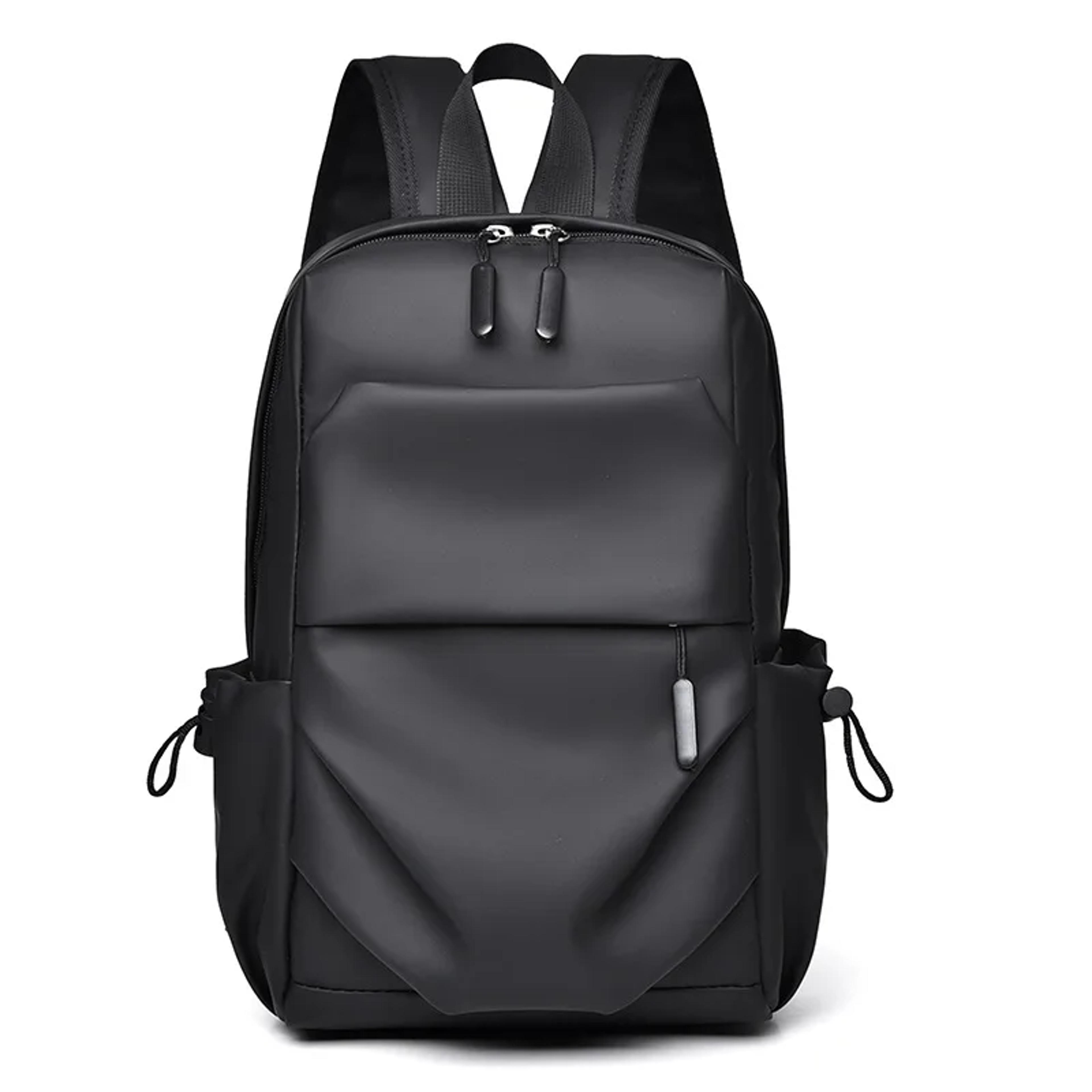 Leather Backpack For Men Waterproof PU Travel  Commuter Backpack 2