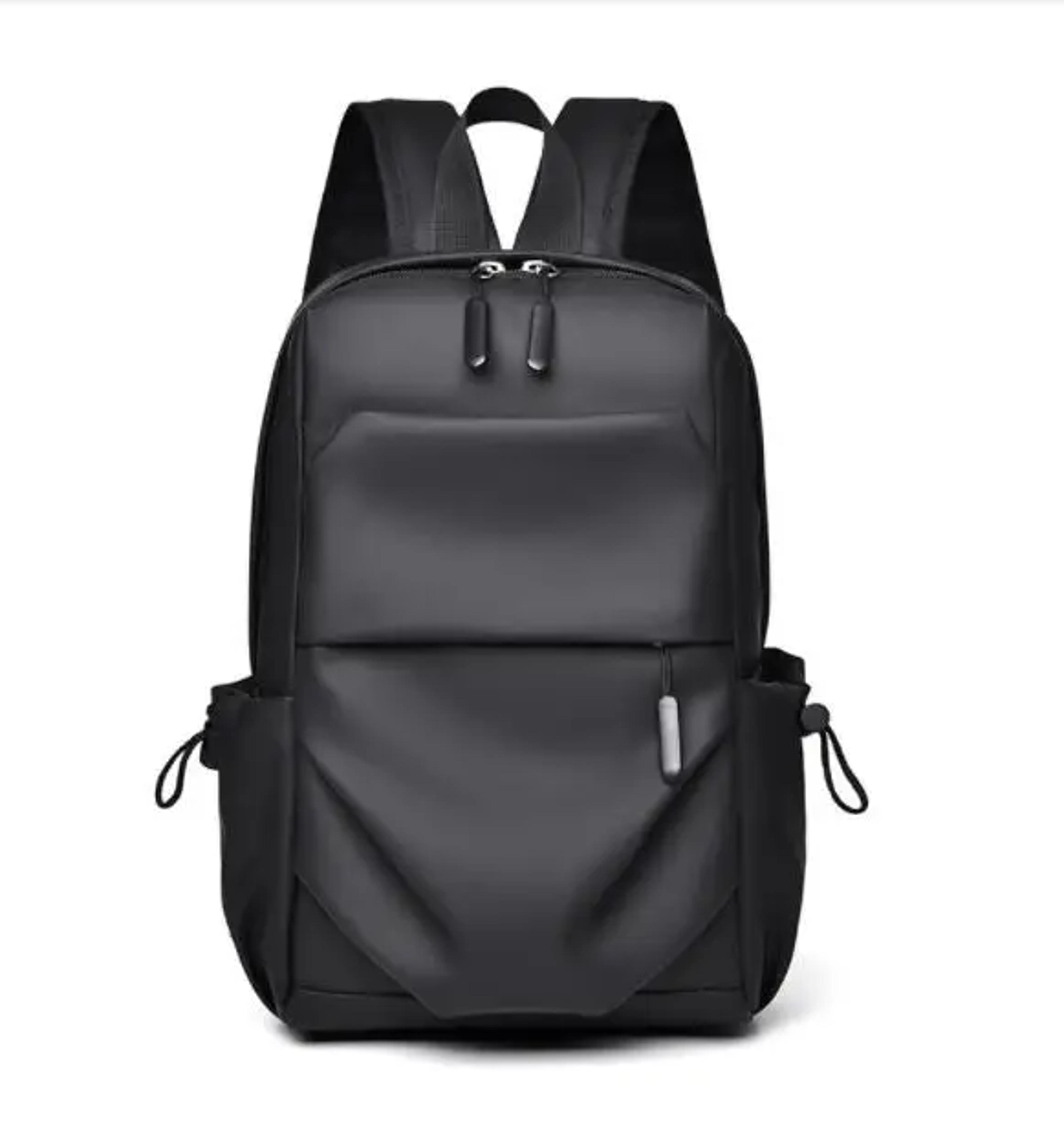 Leather Backpack For Men Waterproof PU Travel  Commuter Backpack 1