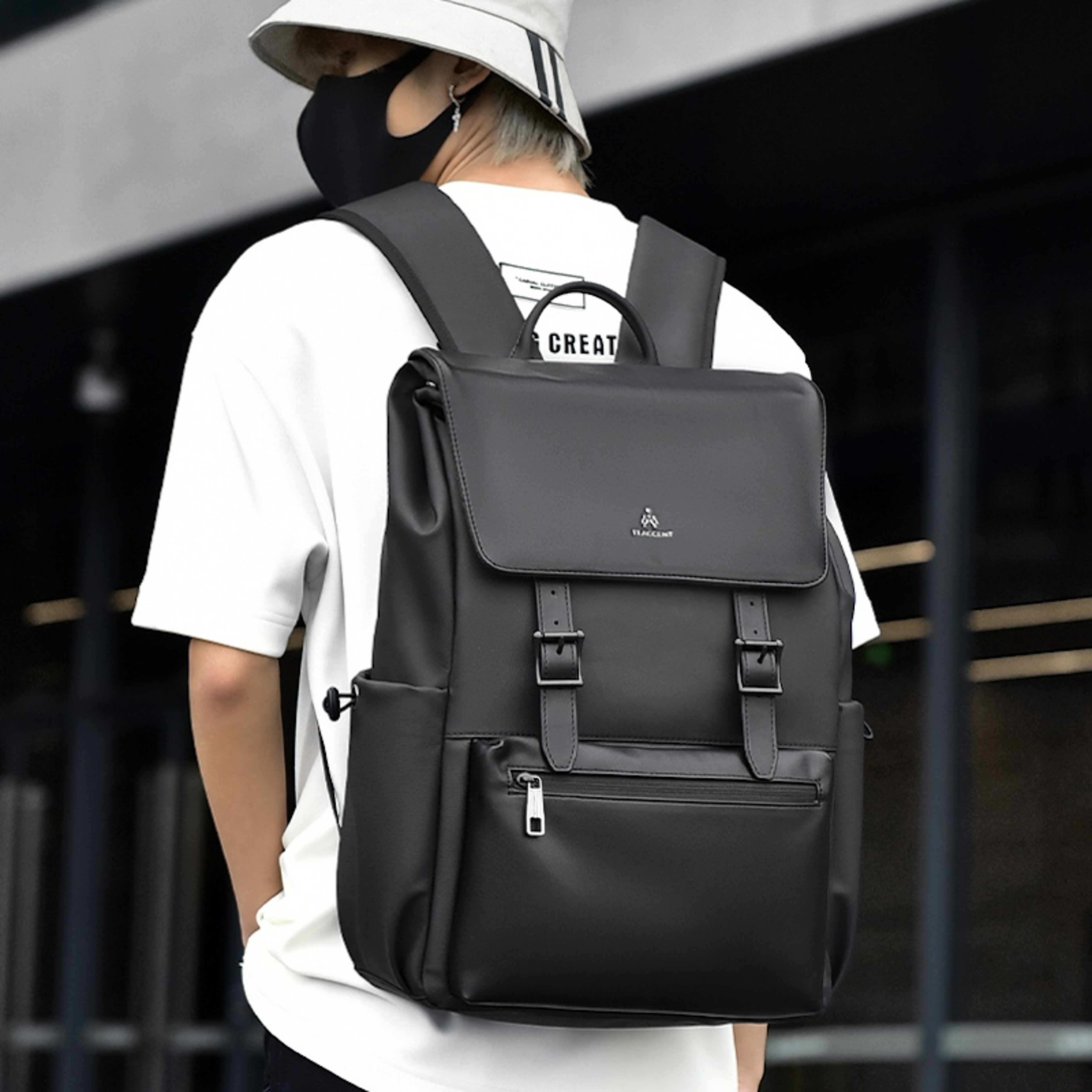 Laptop Backpack For Laptop WaterResistant Oxford Business  Travel Backpack 6