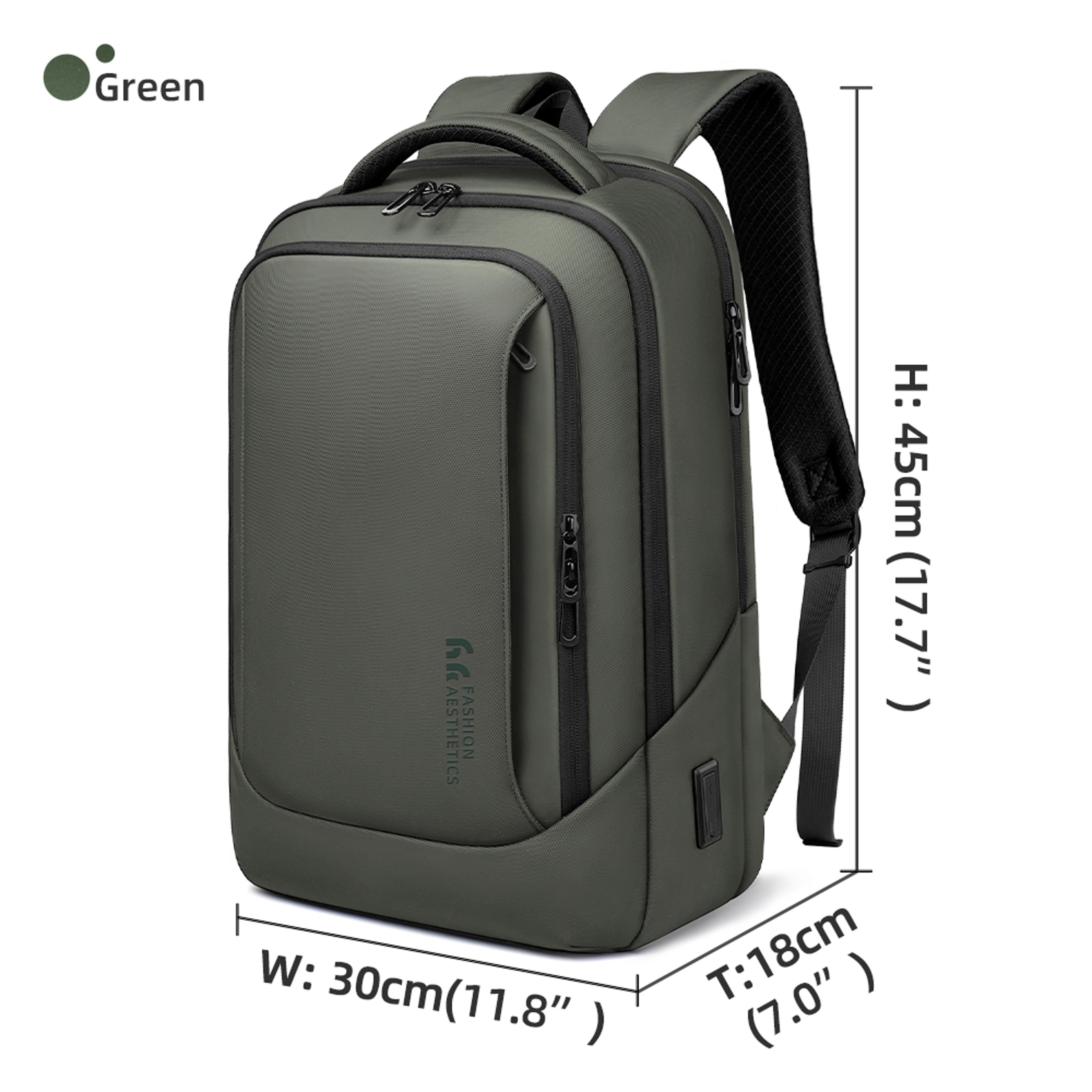 Laptop Backpack With USB Charging For Men Back To School Backpack Business Travel  College Bag 5