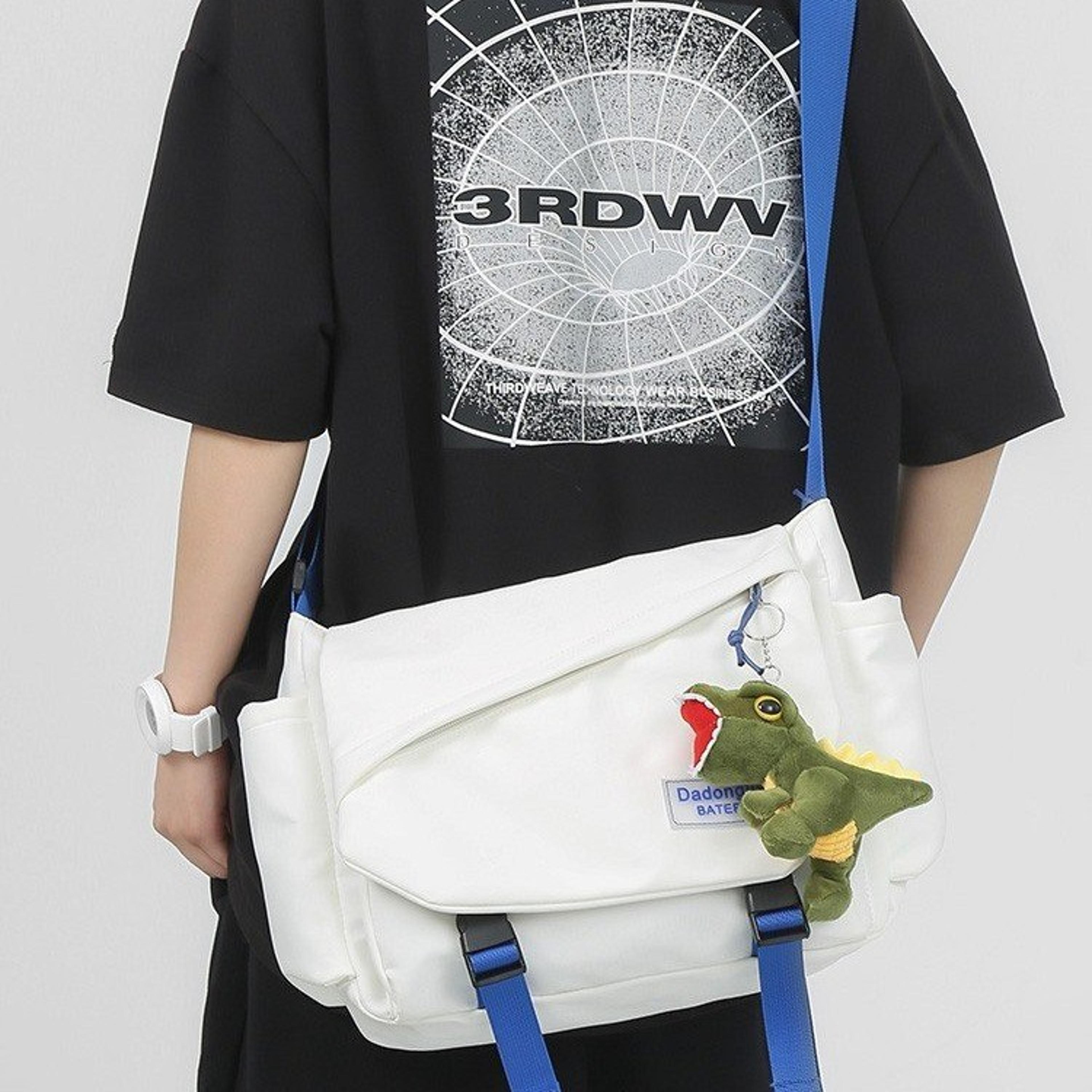 Waterproof Crossbody Bag For Men Back To School Backpack Large Capacity Commuter Sling Bag 0