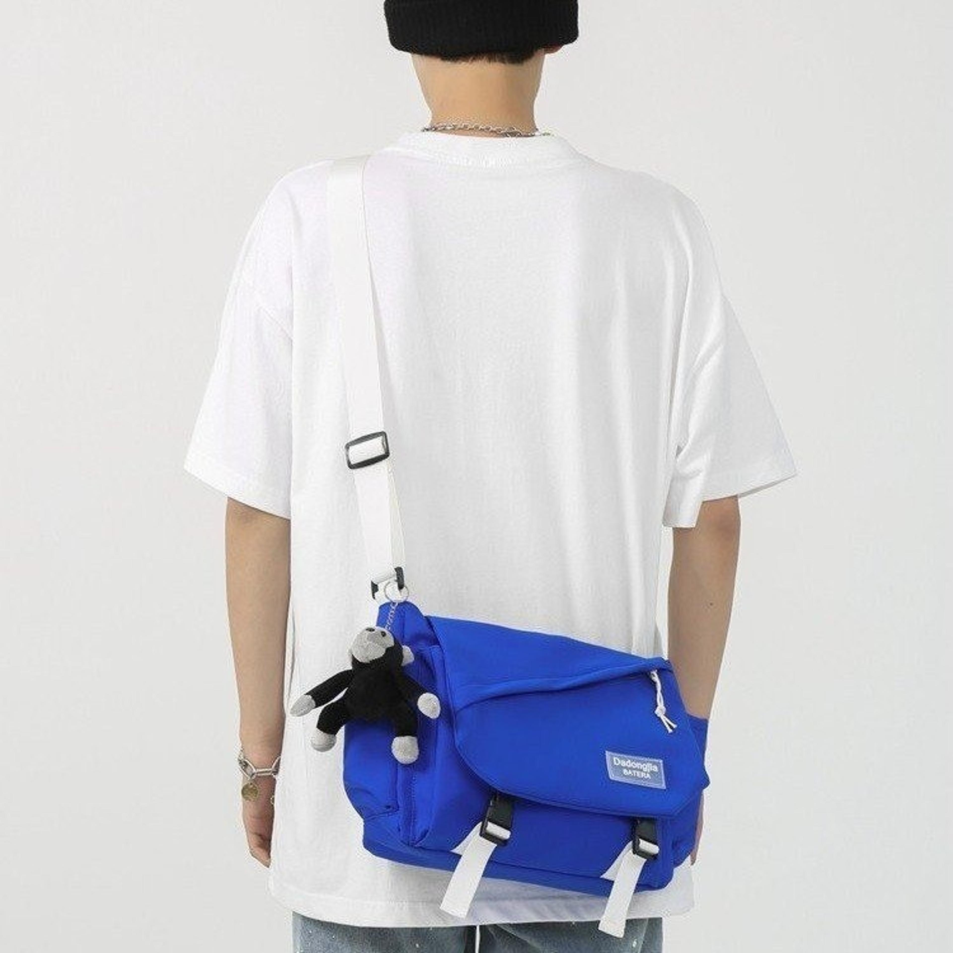Waterproof Crossbody Bag For Men Back To School Backpack Large Capacity Commuter Sling Bag 2