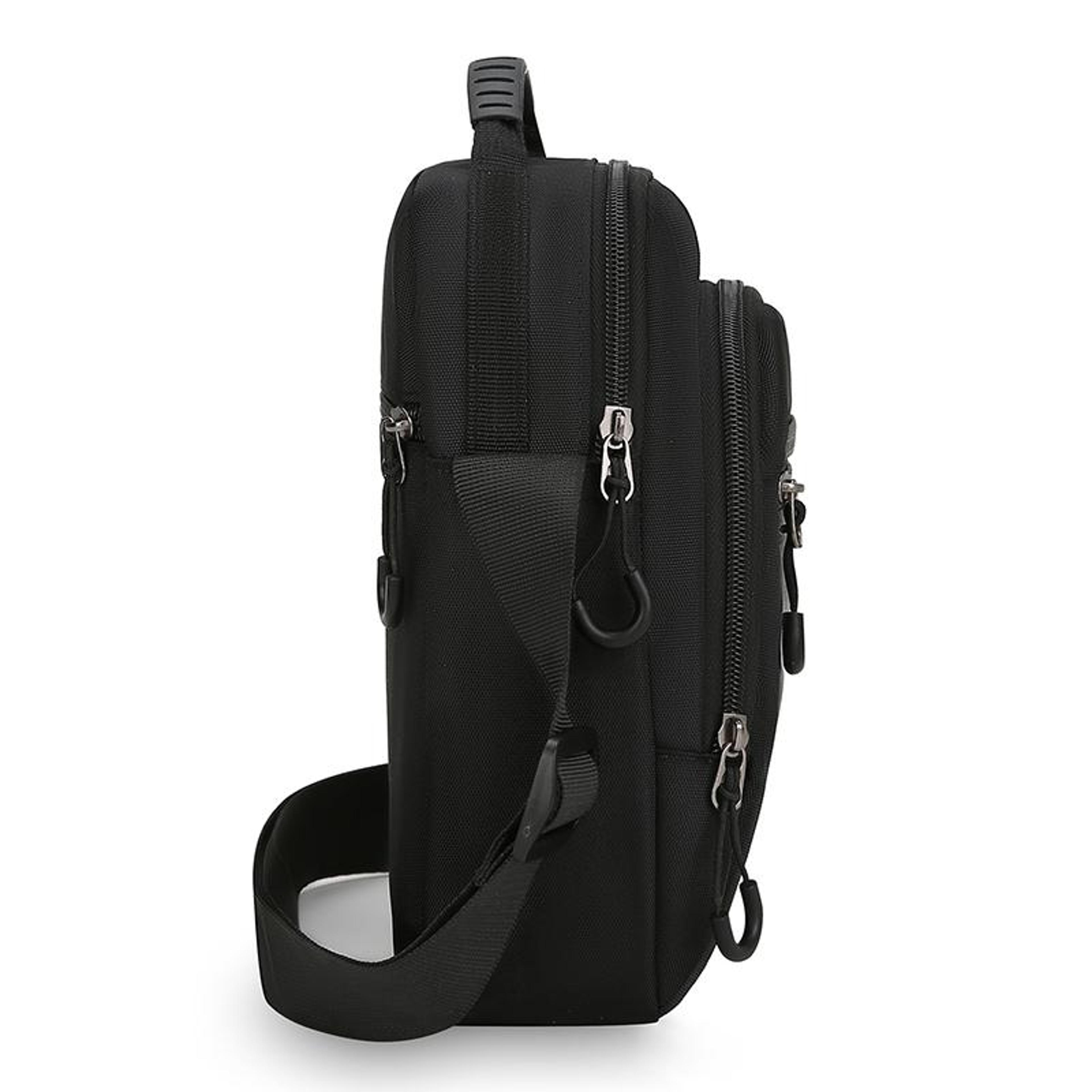Waterproof Crossbody Bag For Men  Multi Functional Outdoor Shoulder Sling Bag 5