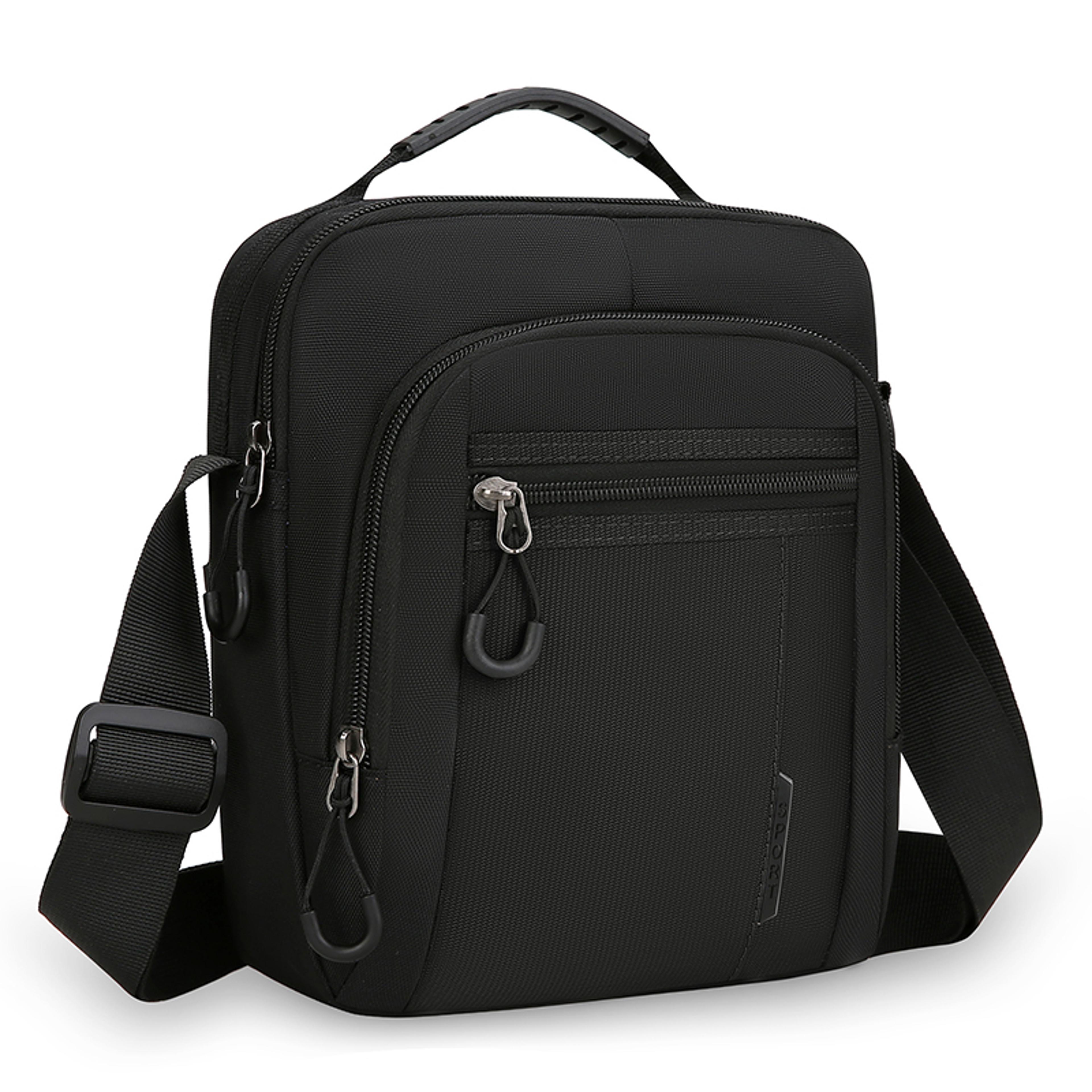 Waterproof Crossbody Bag For Men  Multi Functional Outdoor Shoulder Sling Bag 3