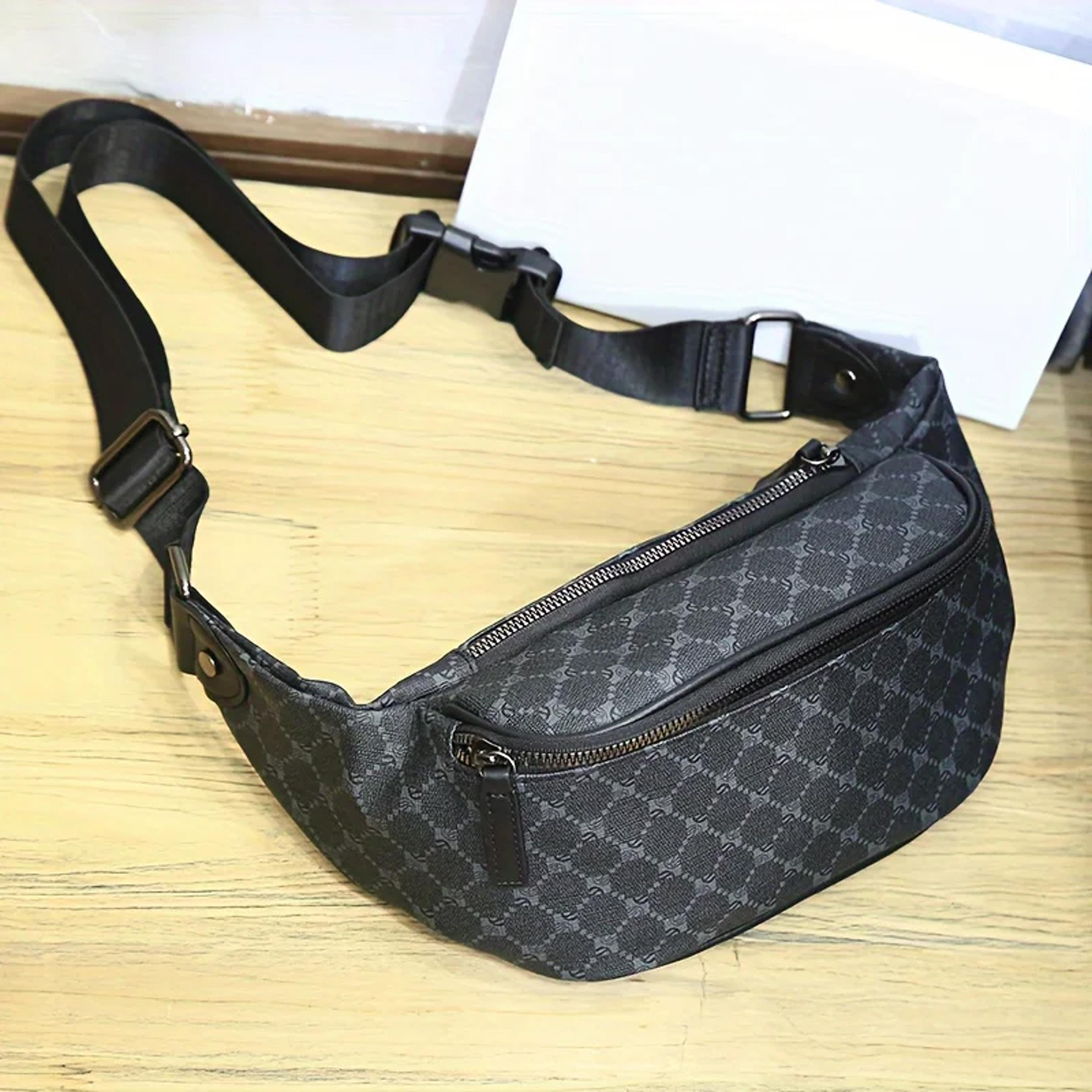 Luxury Designer Men Sling Crossbody Bag And Travel Fanny Pack 1