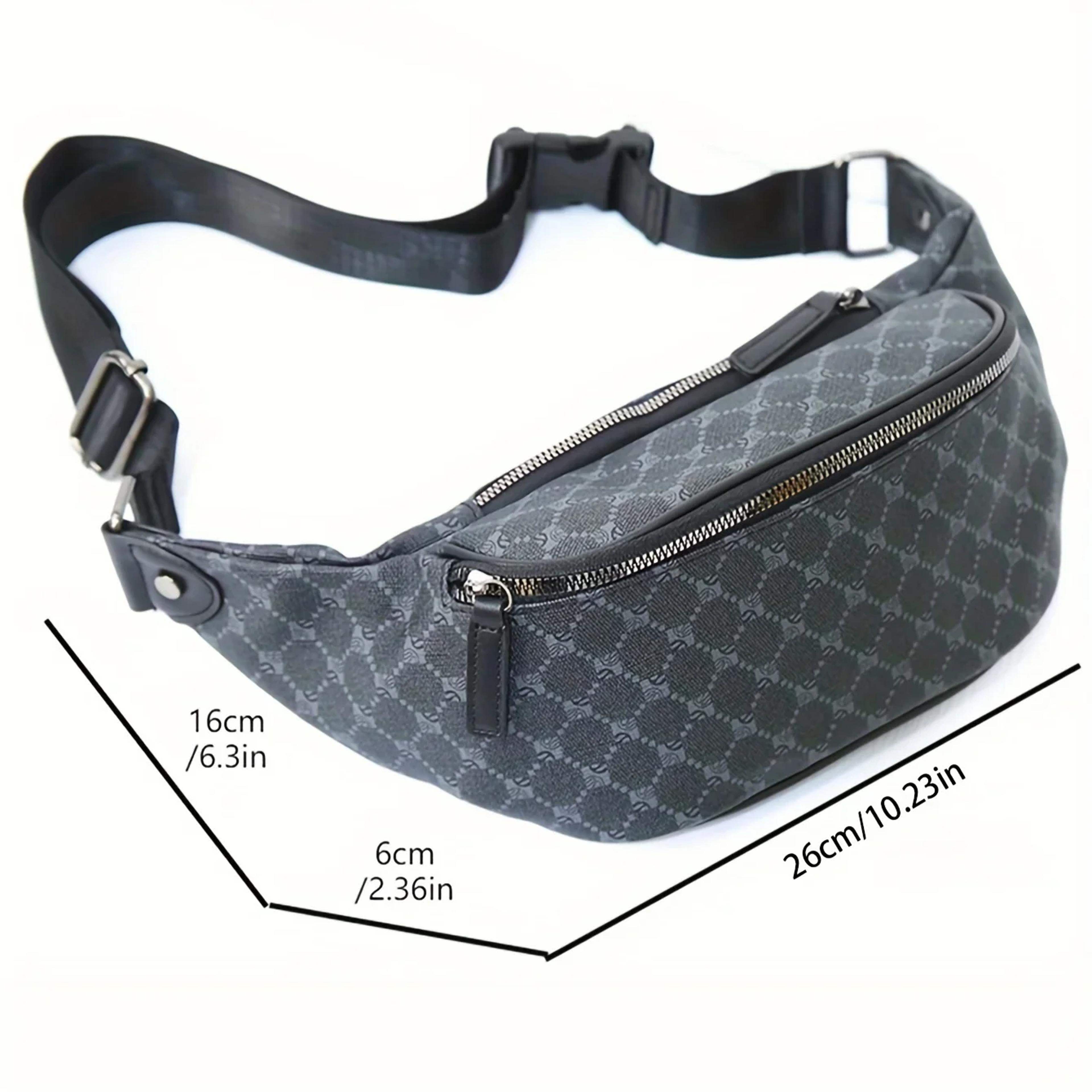 Luxury Designer Men Sling Crossbody Bag And Travel Fanny Pack 2
