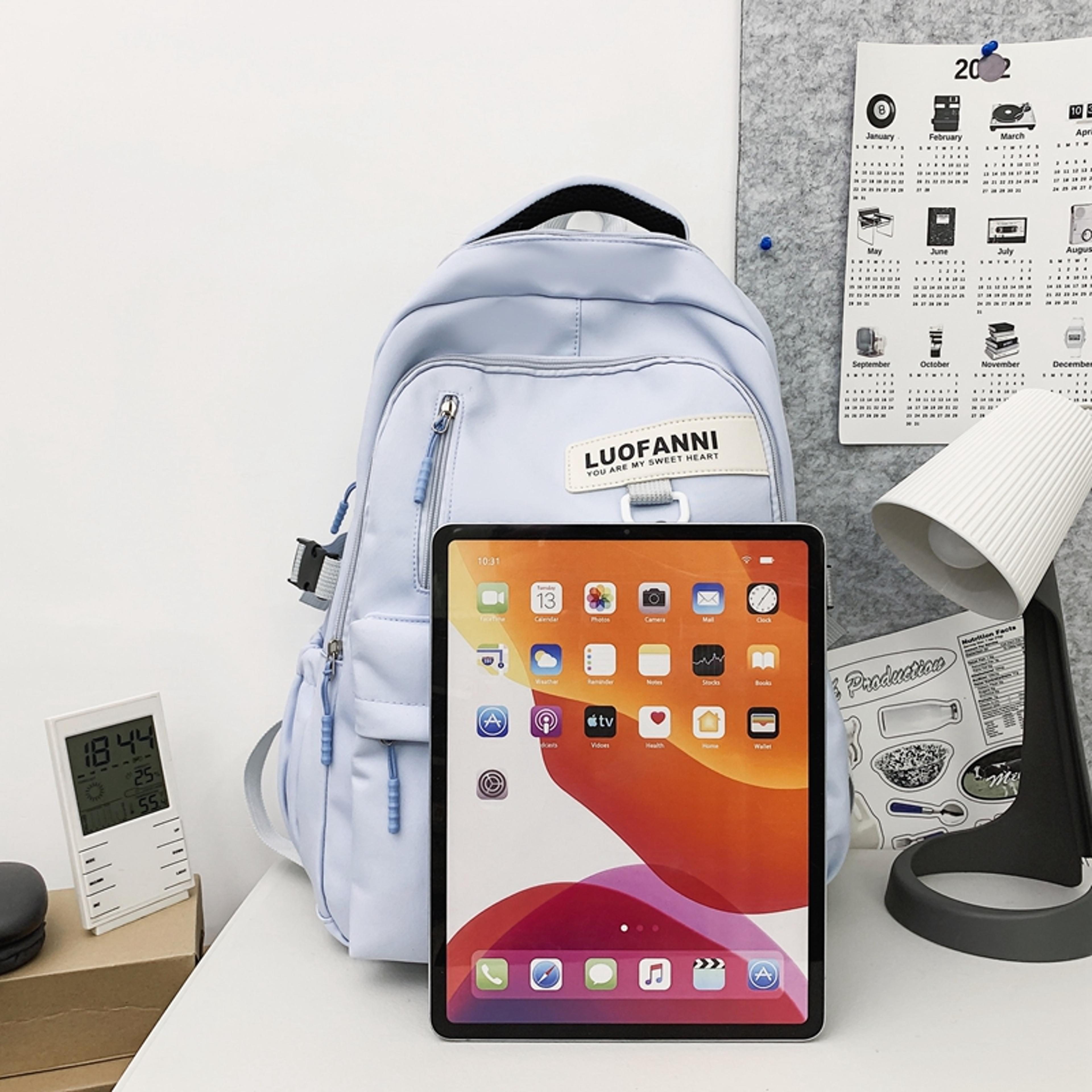 High Capacity College Backpack Travel  Laptop School Bag 6