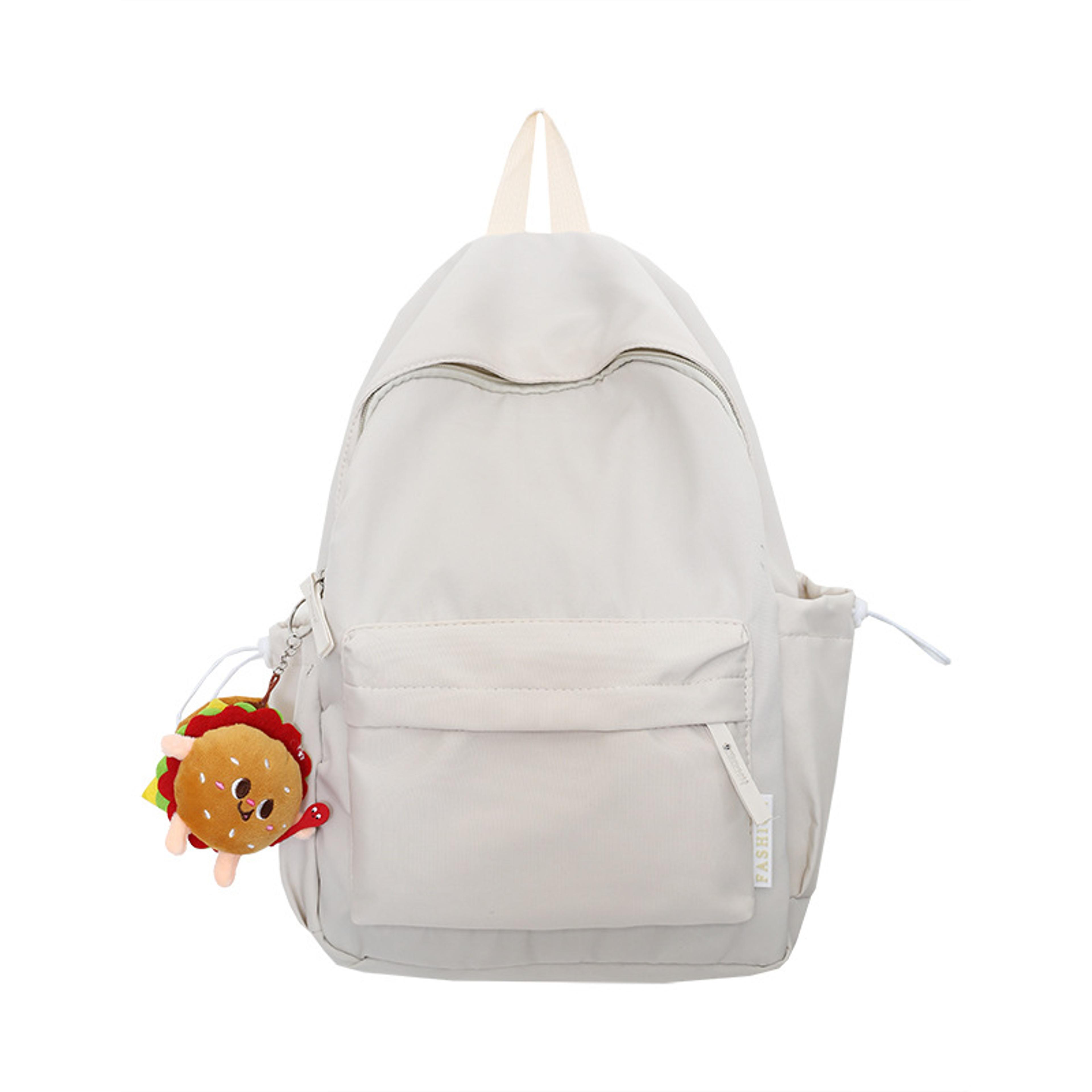 Waterproof Nylon School Backpack For Girls Laptop Travel Bookbag 3