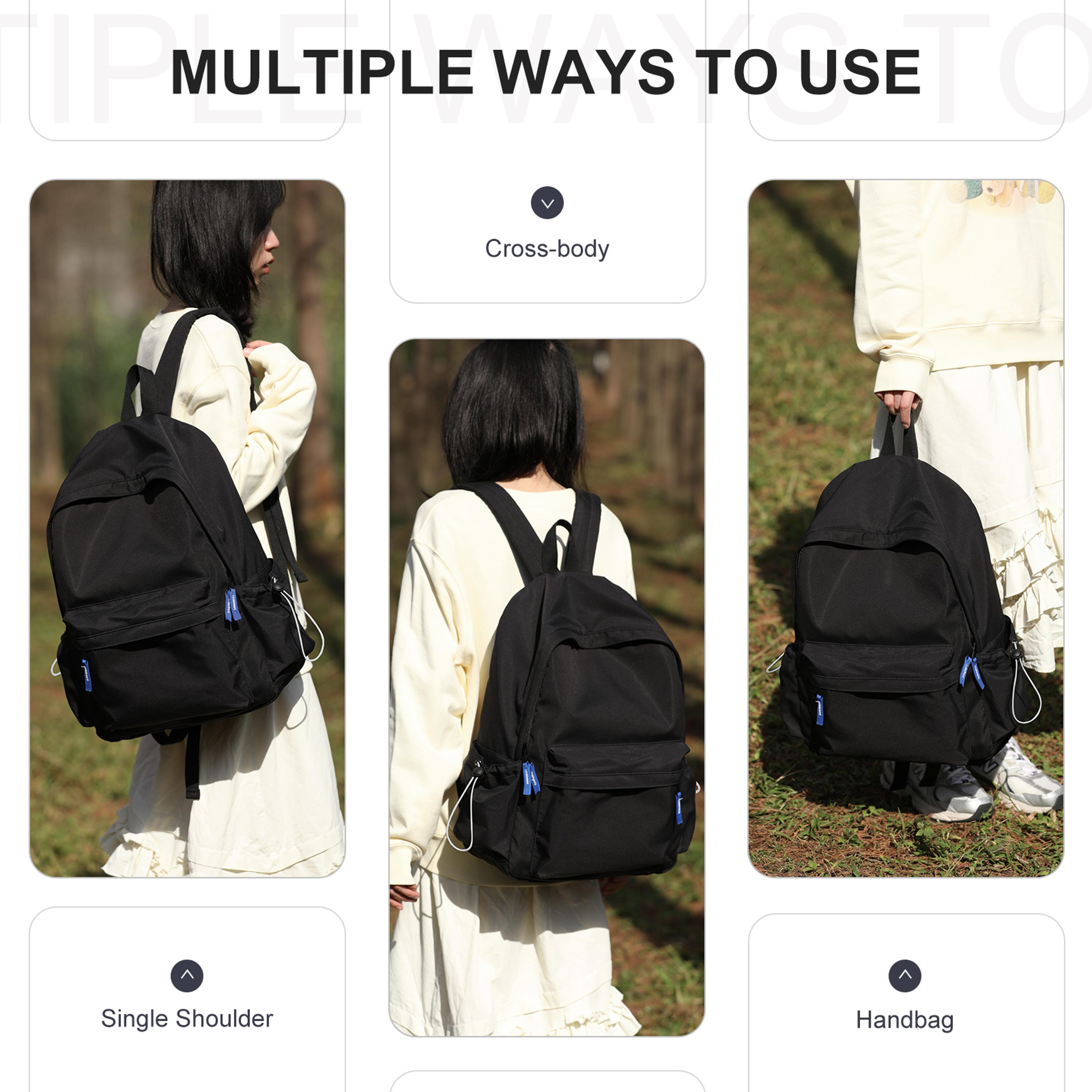 Classic School Backpack Lightweight Laptop Backpack Water Resistant Travel Bookbag For Teens And St 7