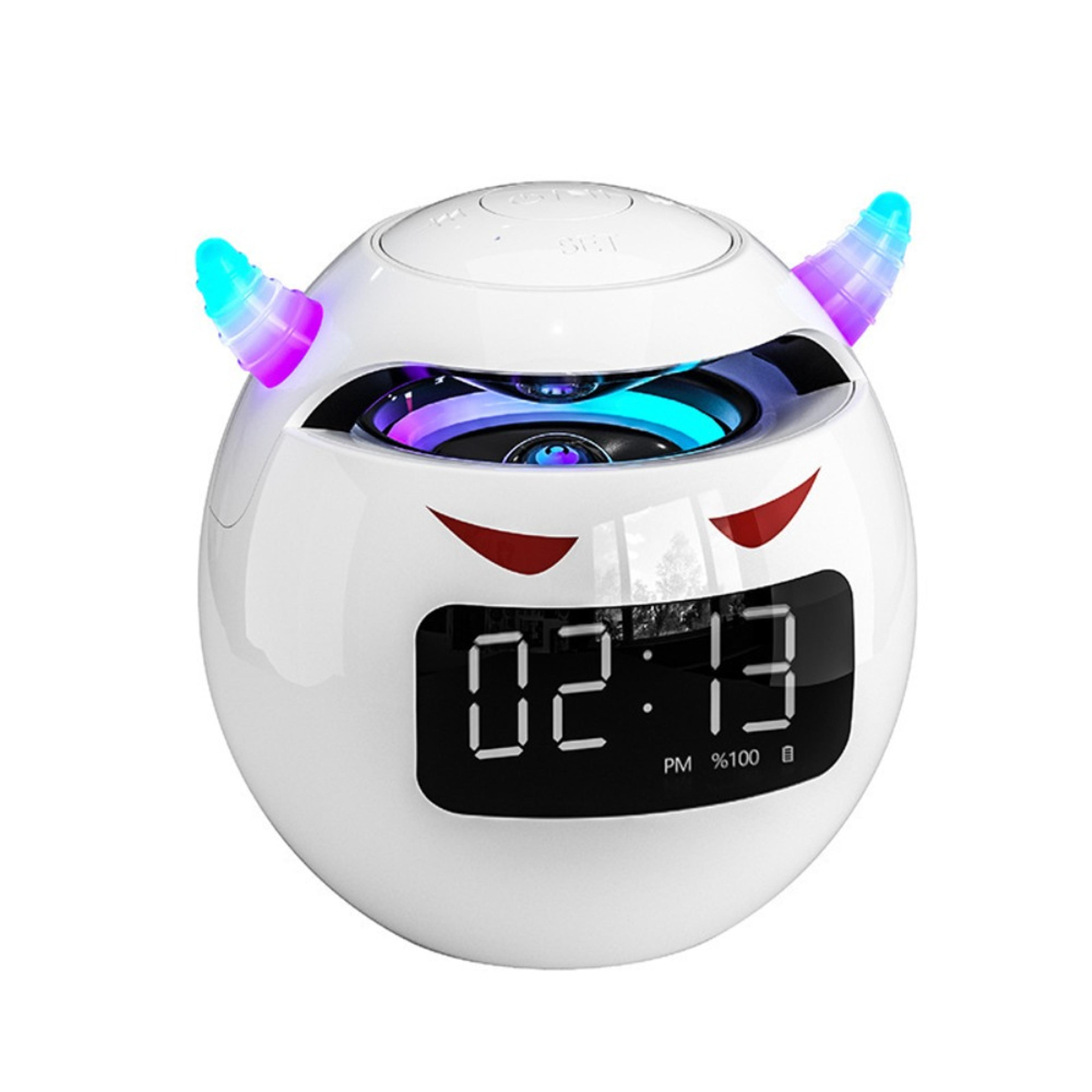 Bluetooth Speaker Alarm Clock With LED Digital Display Dual Alarm Portable Wireless Desk Clock 3