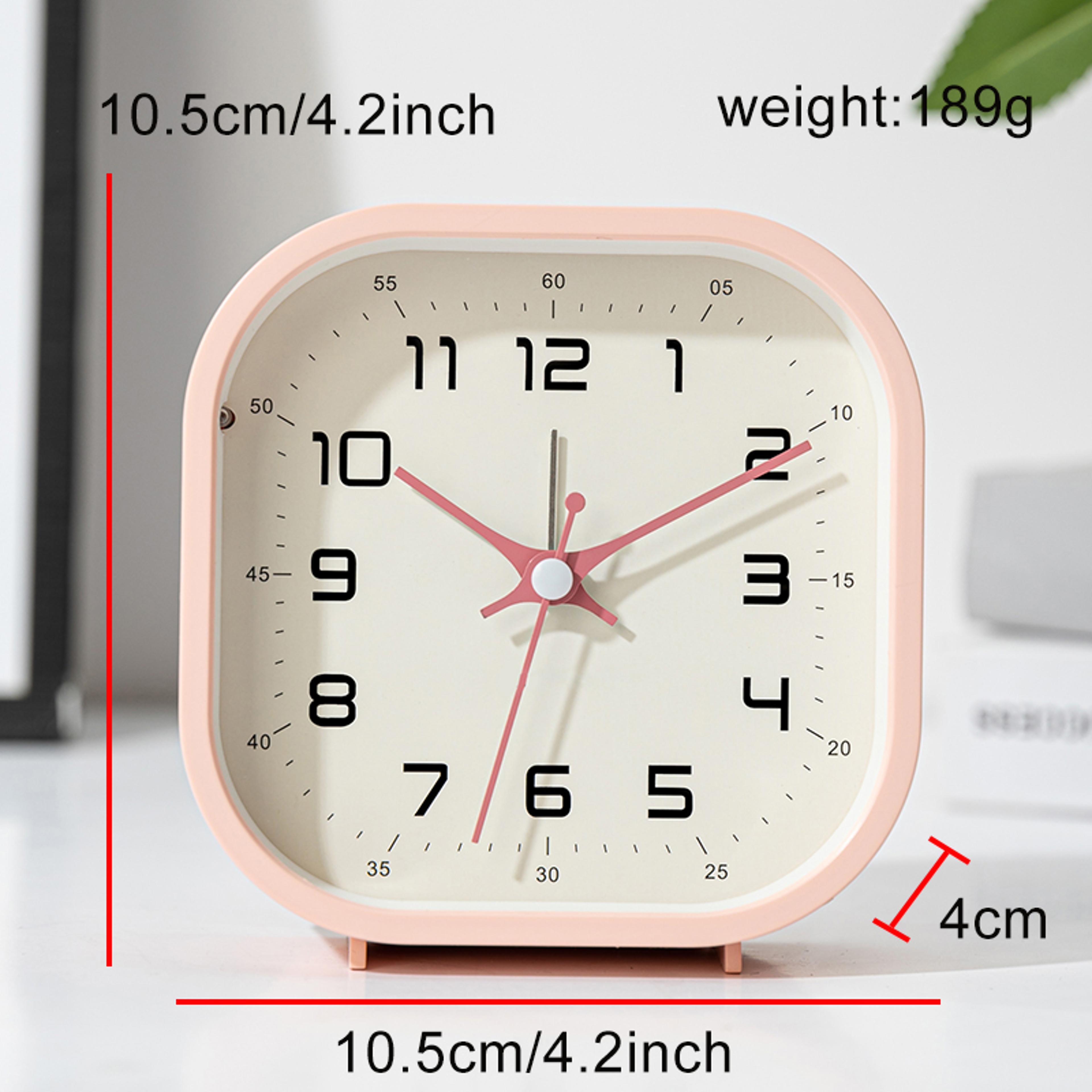 Kids Digital Alarm Clock With Large Display Silent Bedside Desk Clock For Bedroom And Study 5