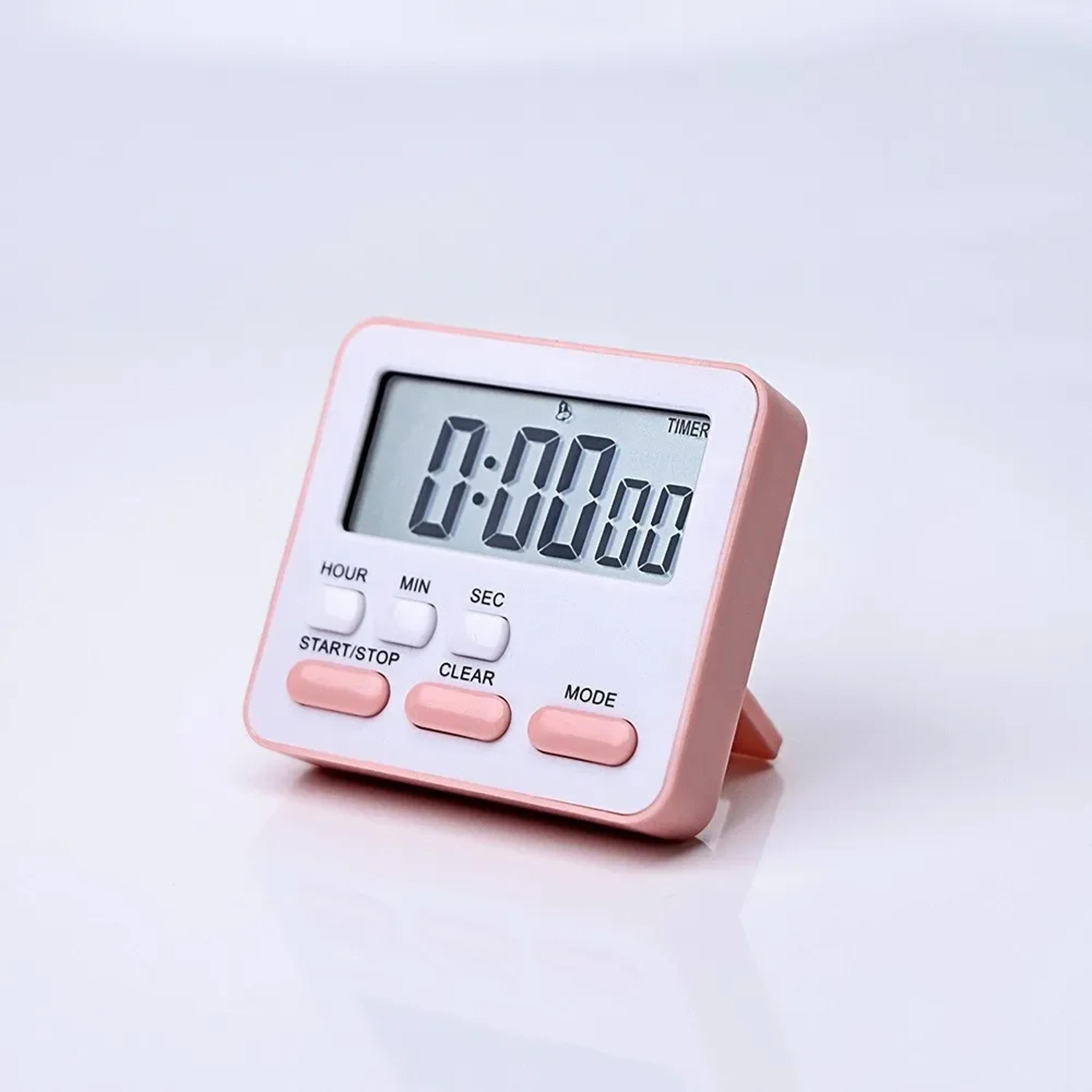 Digital Kitchen Timer Multifunction Countdown Timer Digital Alarm Clock With Stopwatch Display 3