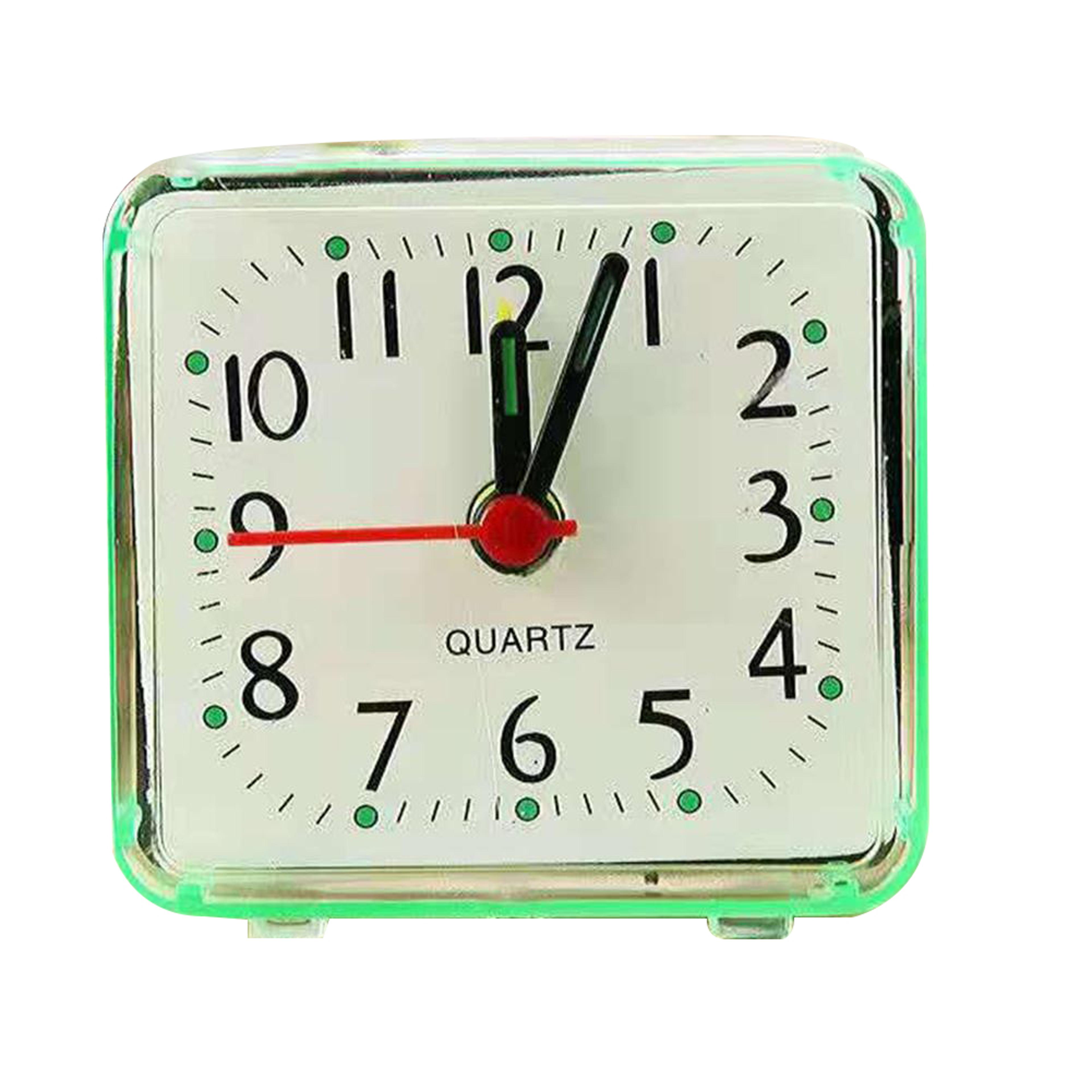 digital alarm clock bedside small battery operated wake up clock