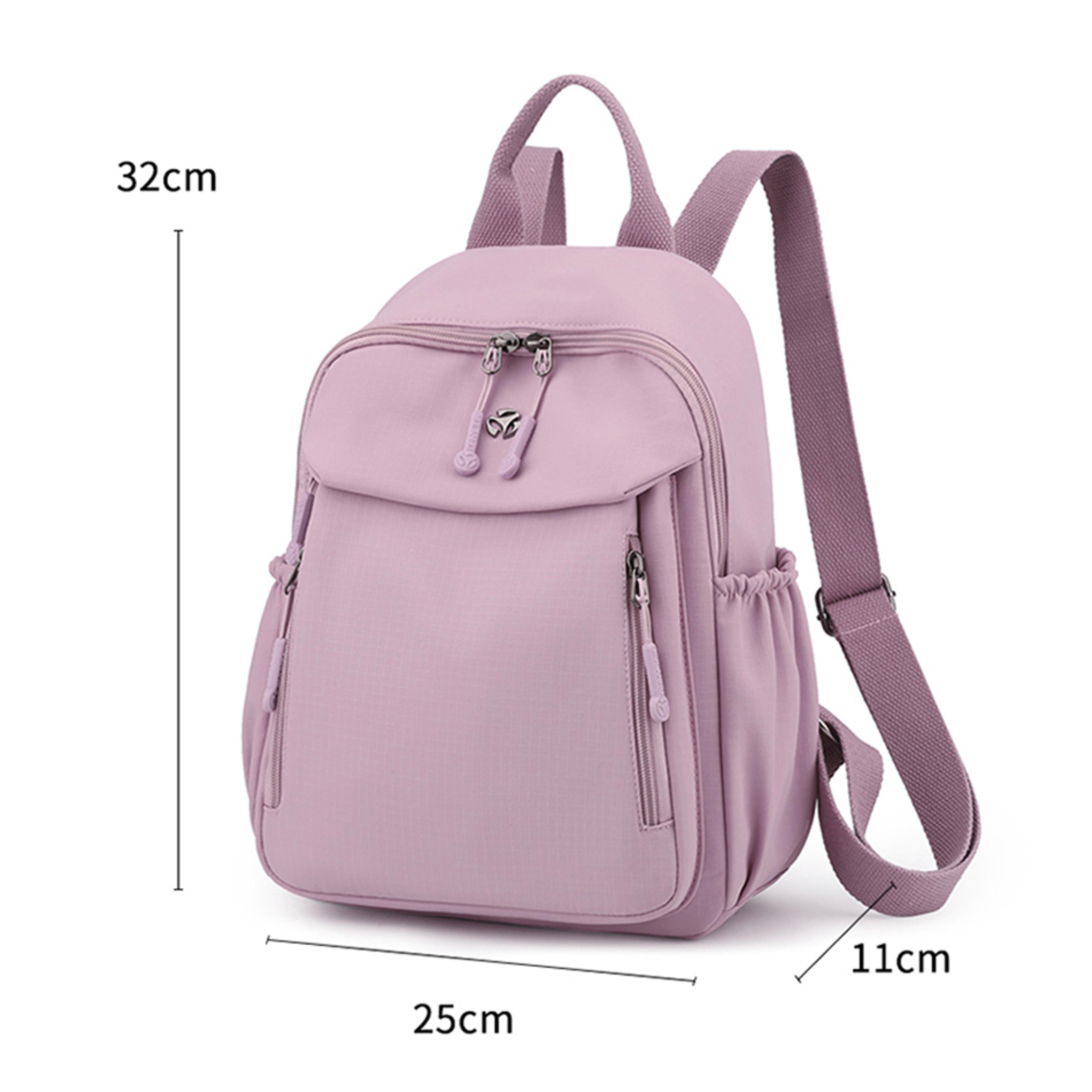 Urban Nylon Backpack For Women Lightweight Travel Backpack Casual School Daypack 10
