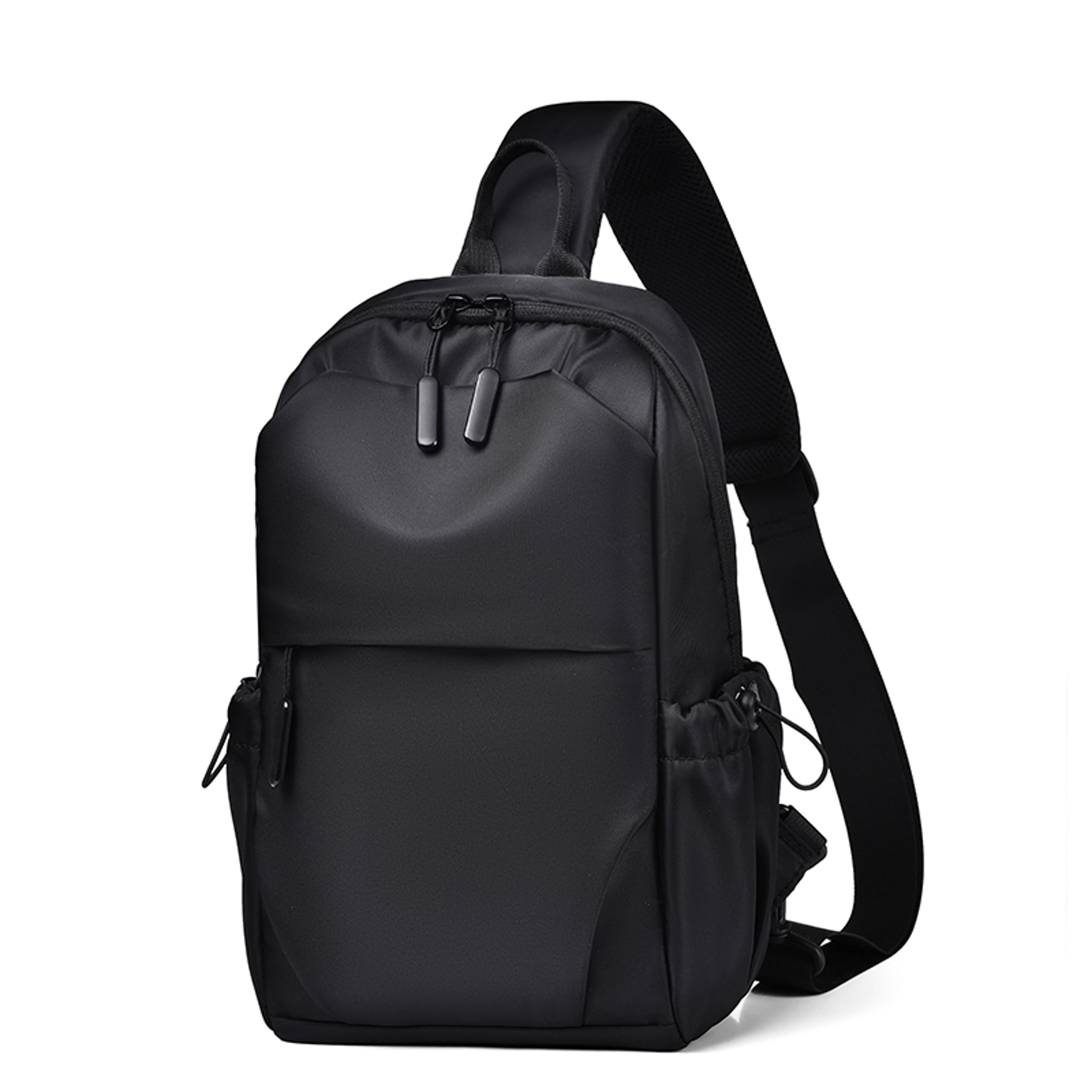 Business Travel Chest Bag For Men Lightweight Crossbody Sling Bag With Adjustable Strap 1