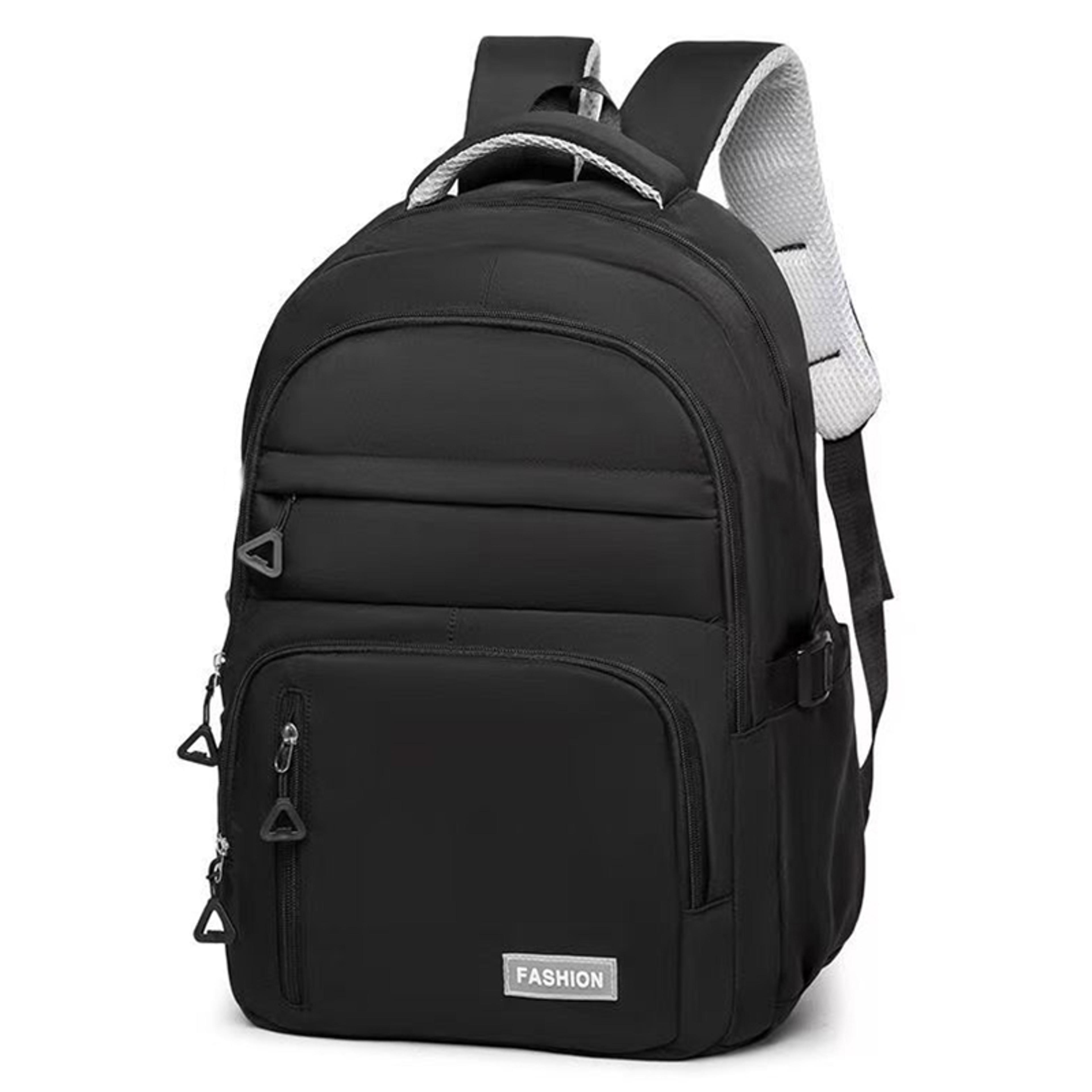 Minimalist Student Backpack Lightweight Travel Backpack With Multi Pocket Zipper Storage For School 1