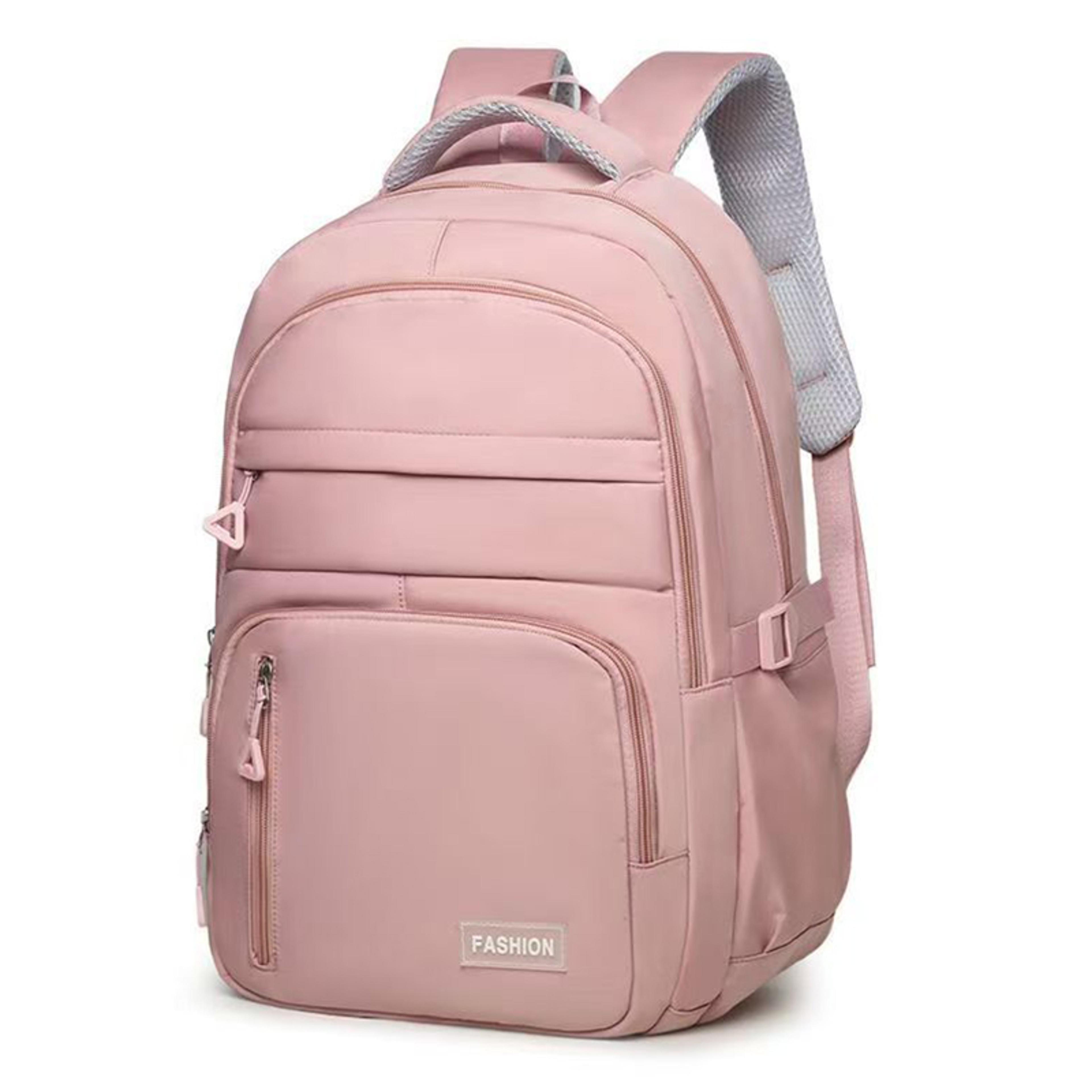 Minimalist Student Backpack Lightweight Travel Backpack With Multi Pocket Zipper Storage For School 2