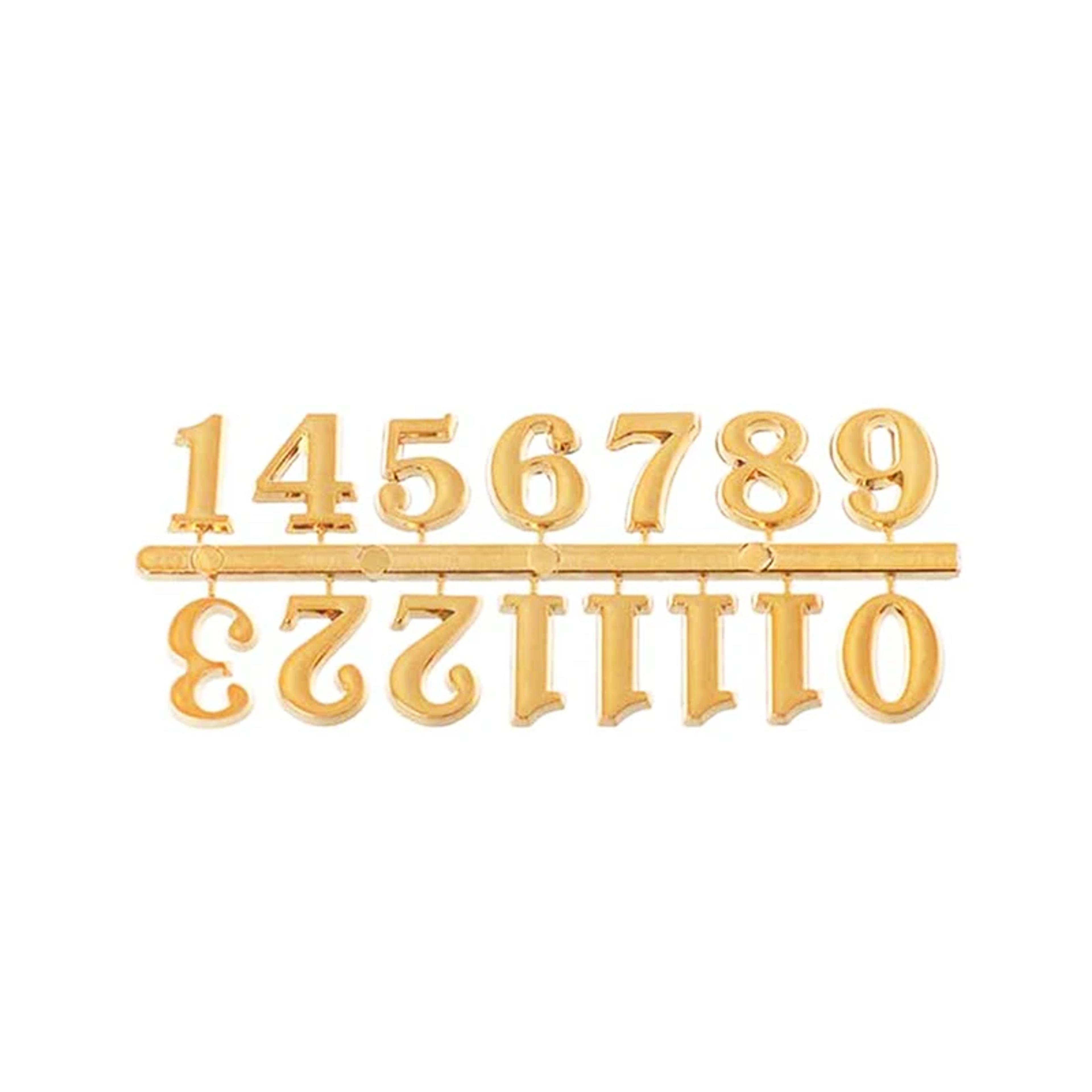 DIY Clock Numerals Wall Clock Replacement Parts Roman Numeral Clock Stickers For Quartz Clock Repai 2